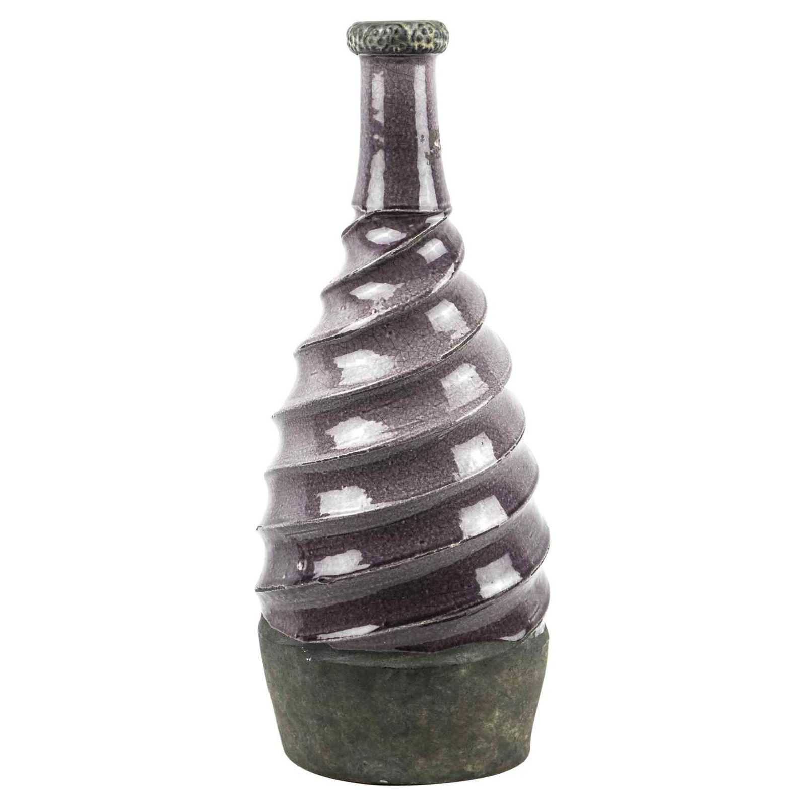 Vintage Violet Vase, Half Of 20th Century