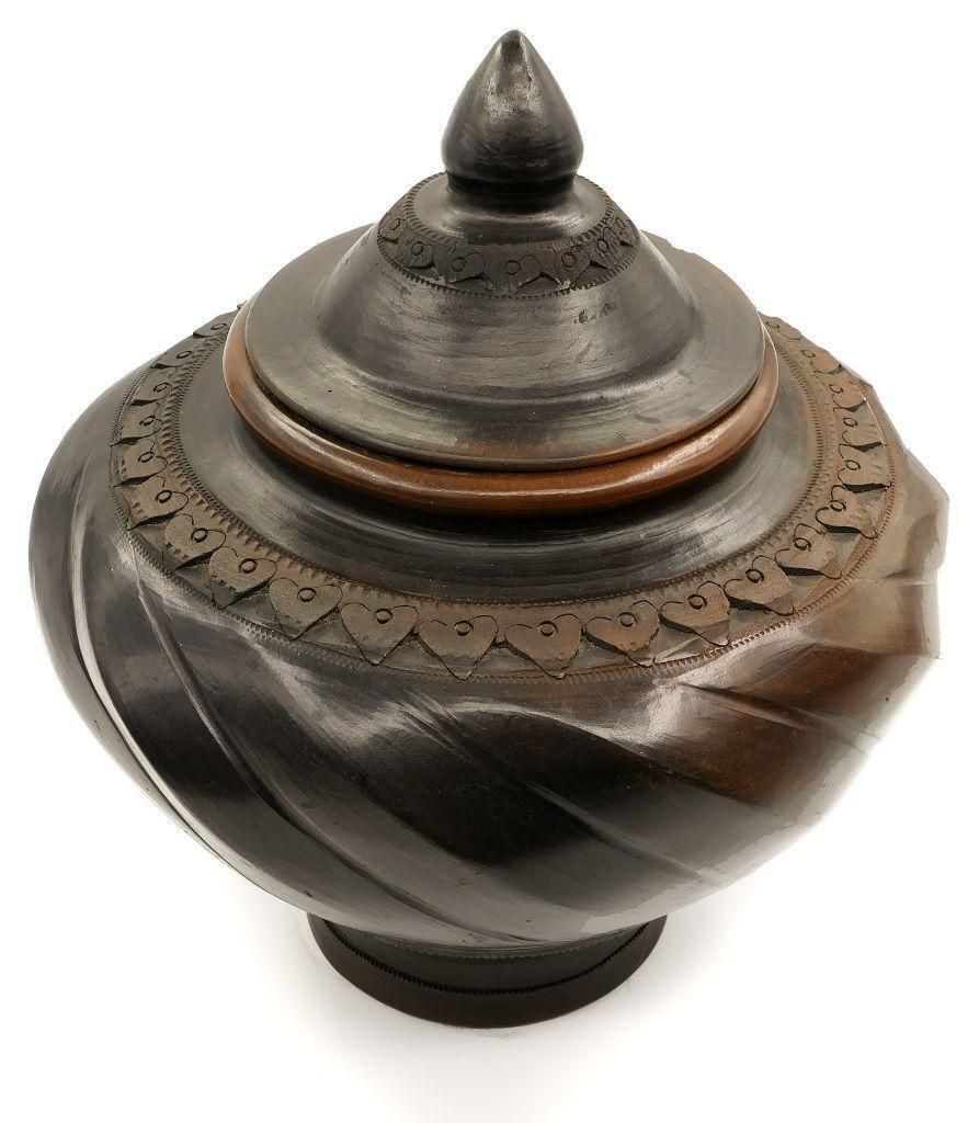 Oriental Terracotta Vase, Eastern Europe, Early 20th Century photo furniture