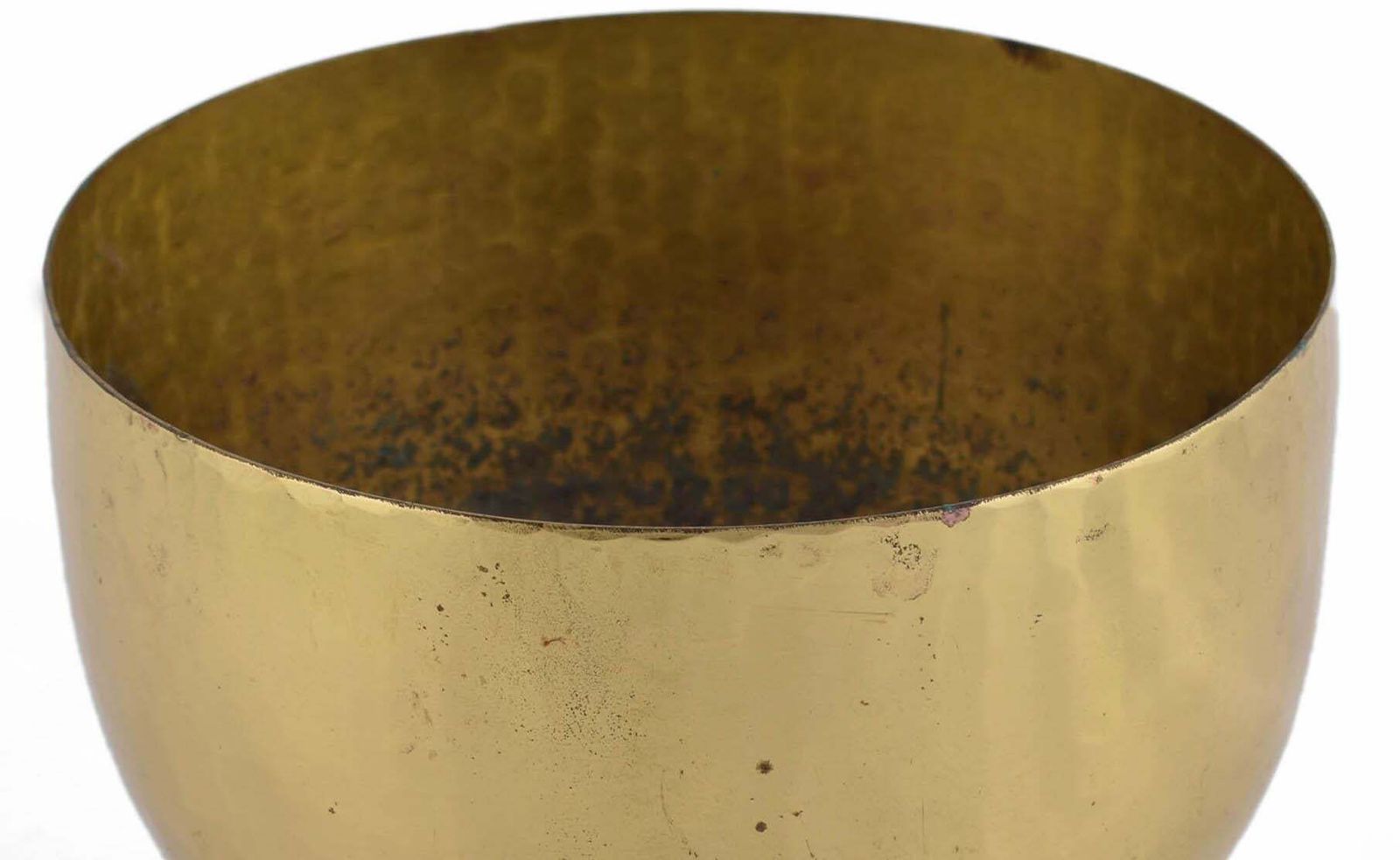 Vintage Brass Plant Pot By Eugen Zint, Germany, 1950s photo 459.0