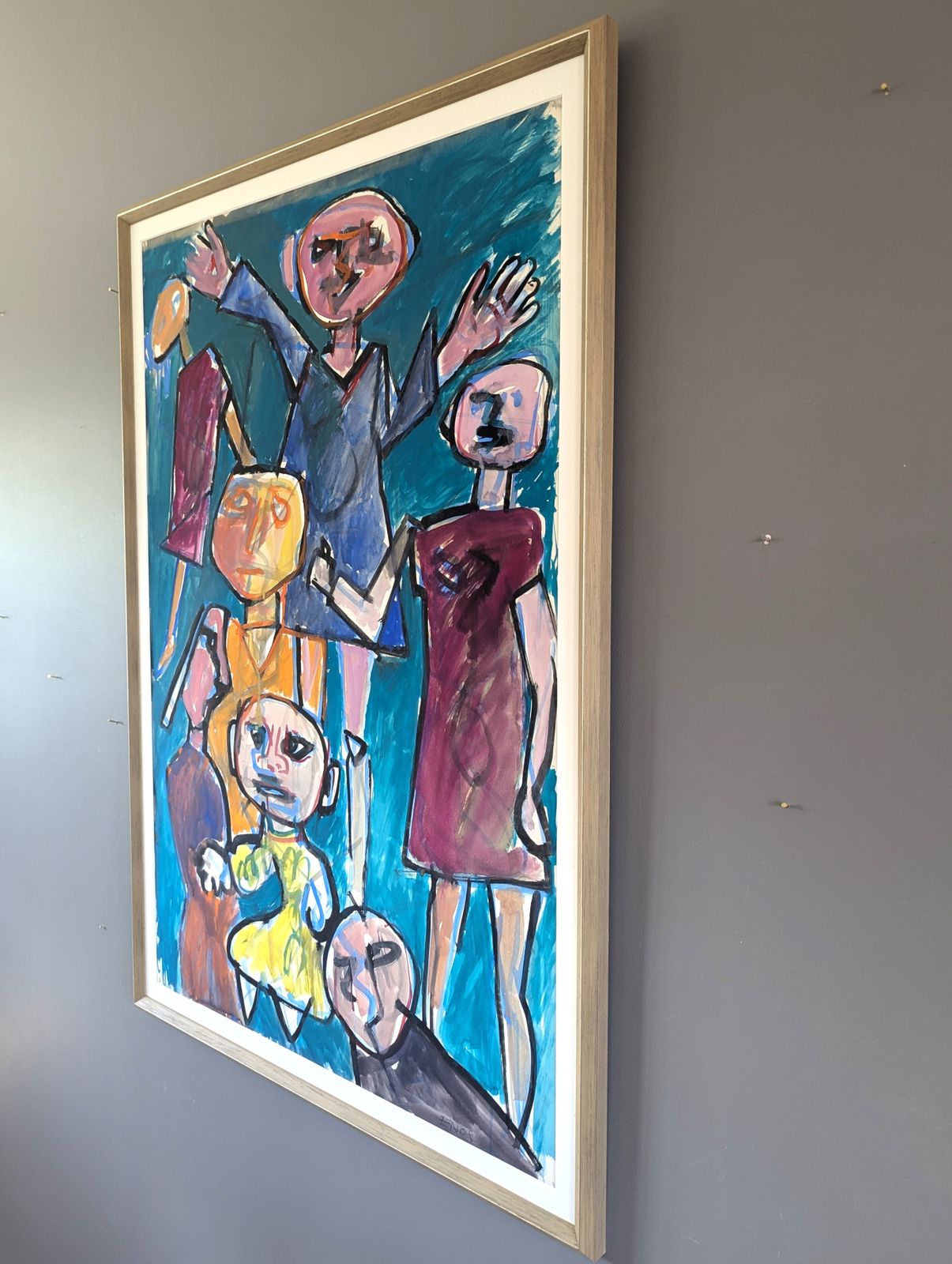 Children At Play, Oil Painting photo 715.0