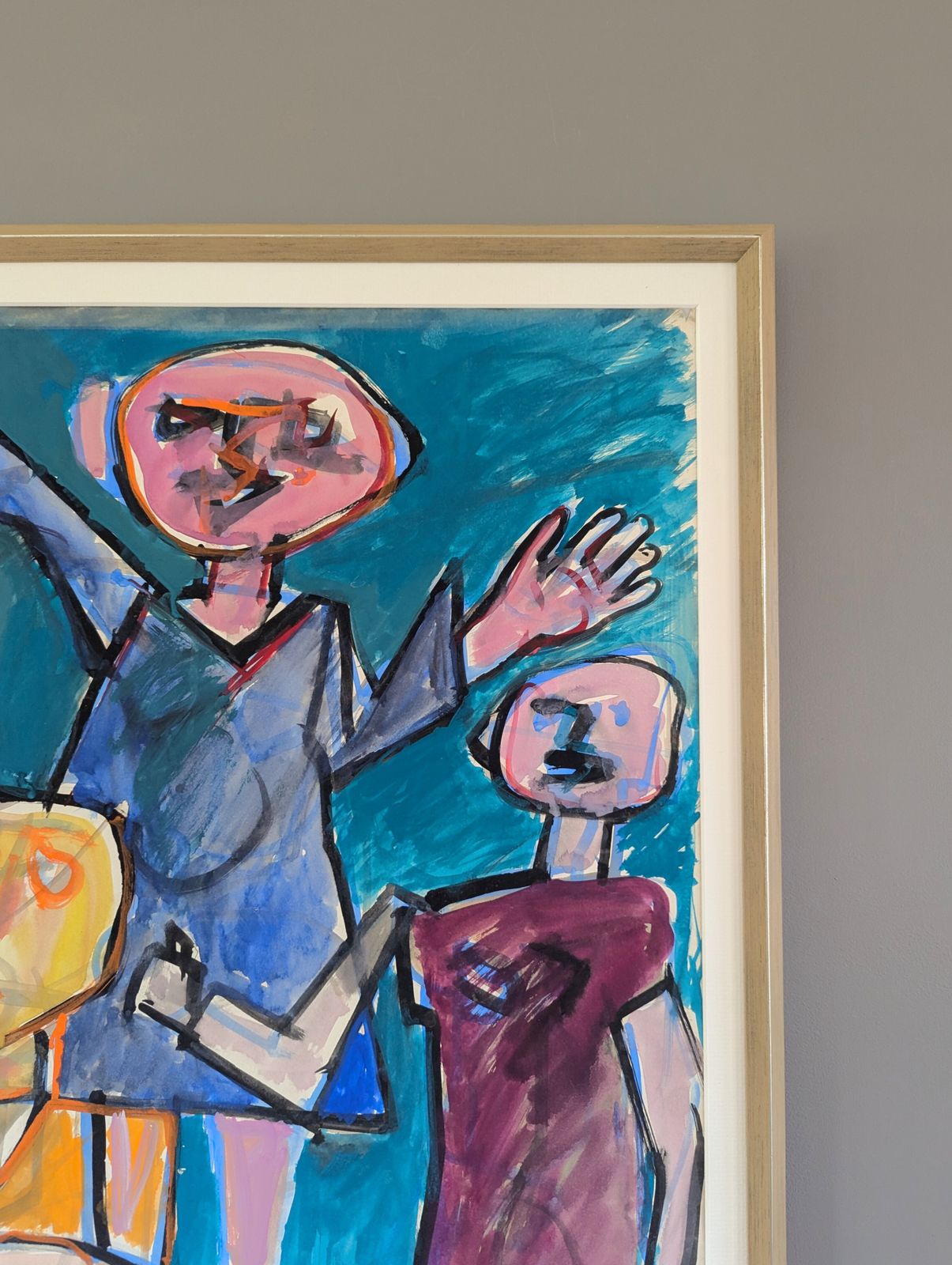 Children At Play, Oil Painting photo buy
