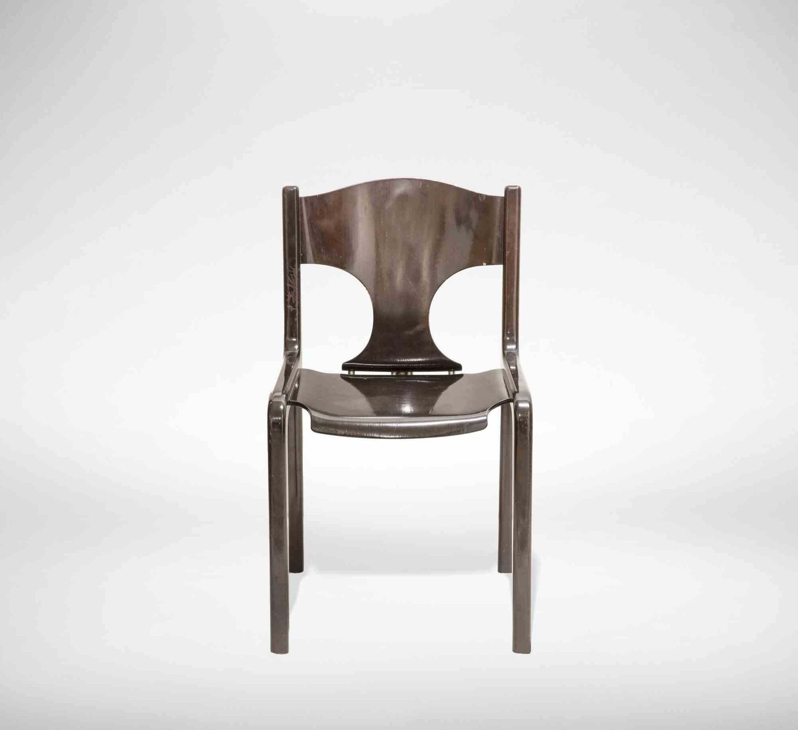 Set Of 6 Vintage Chairs By Augusto Bozzi, Italy, 1970s photo for sale
