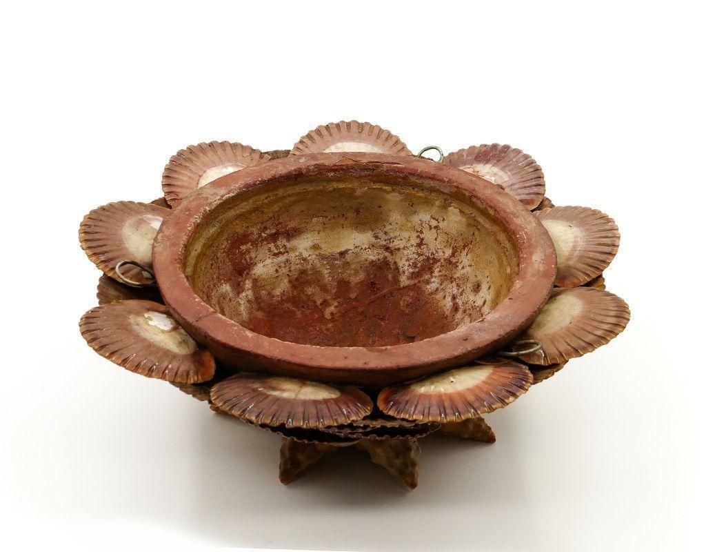 Marine Shells Cachepot, Mid 20th Century photo furniture