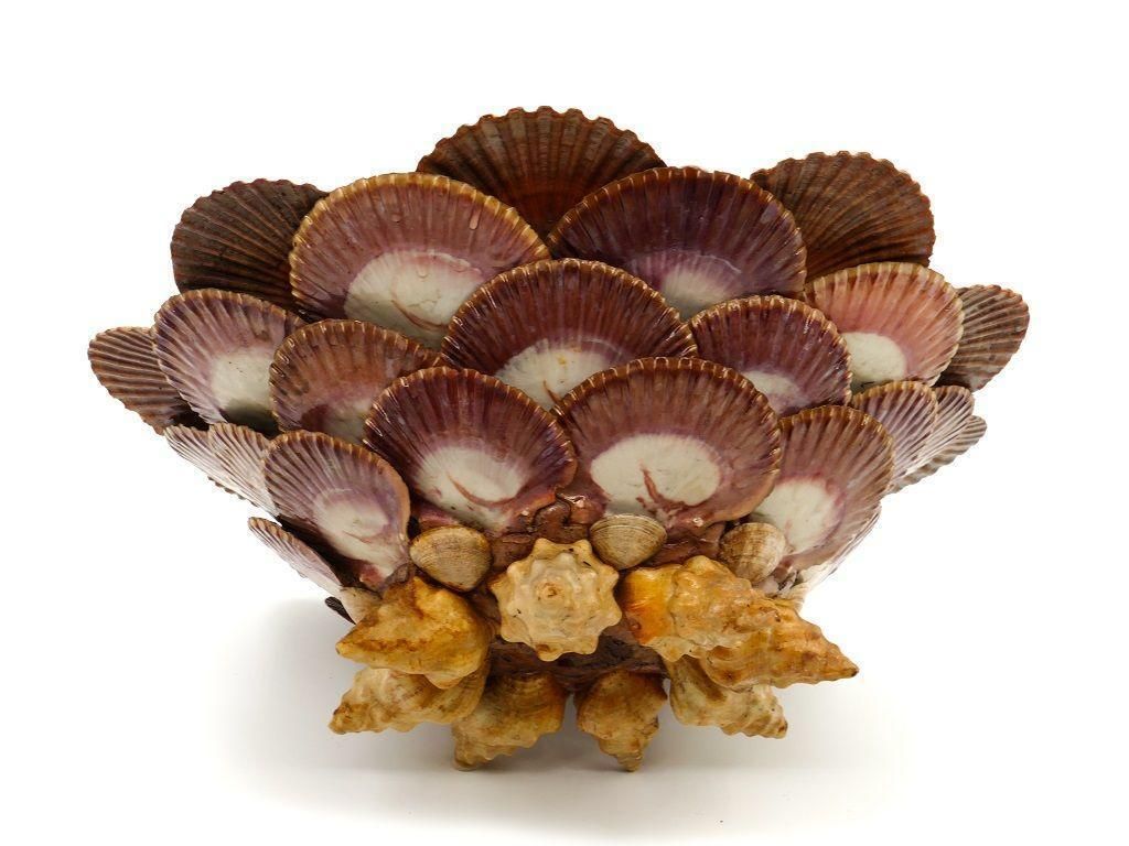 Marine Shells Cachepot, Mid 20th Century photo for sale