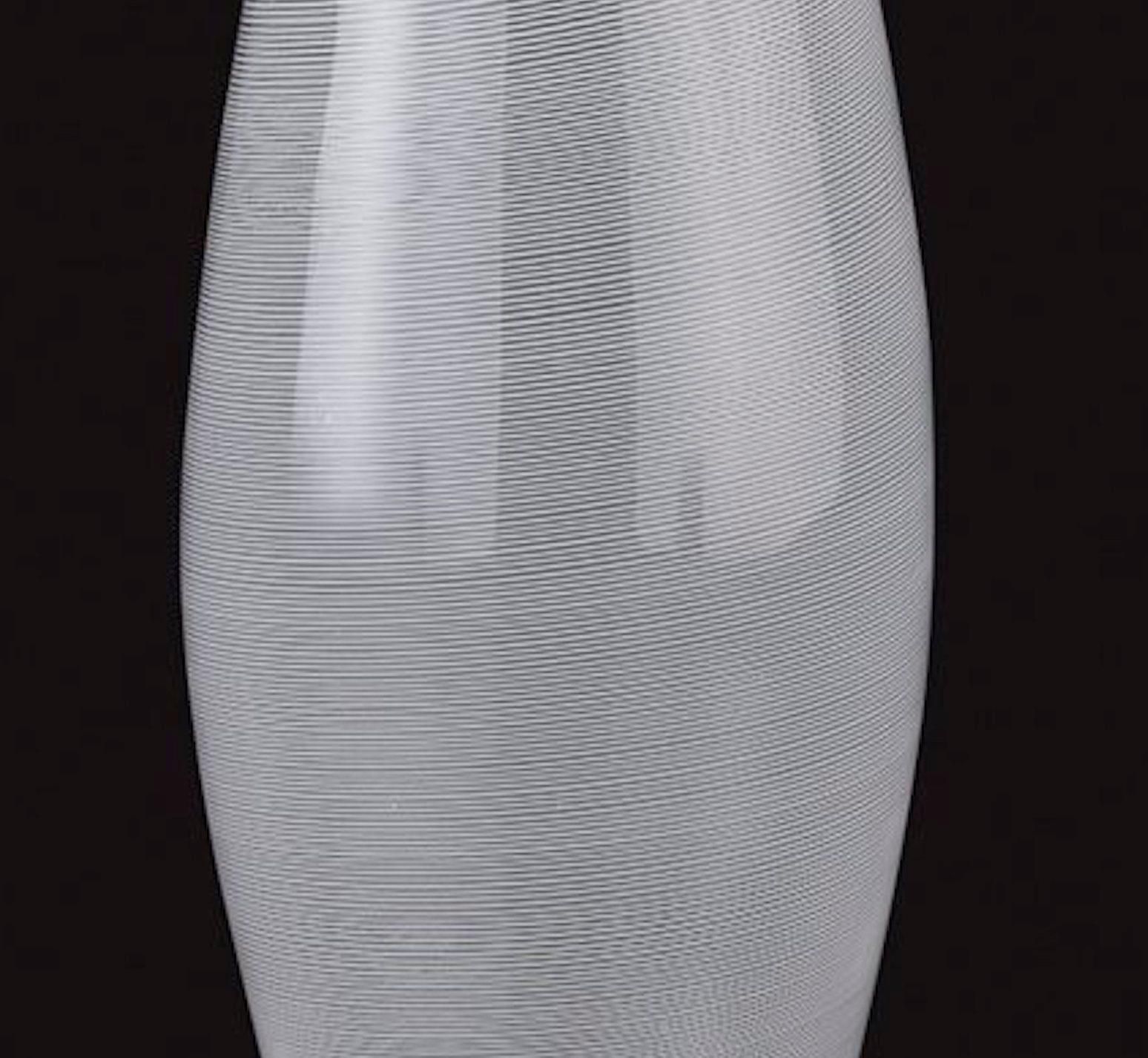 Murano Glass Vase, Attributed To Carlo Scarpa For Venini, Circa 1930's photo Home Decor