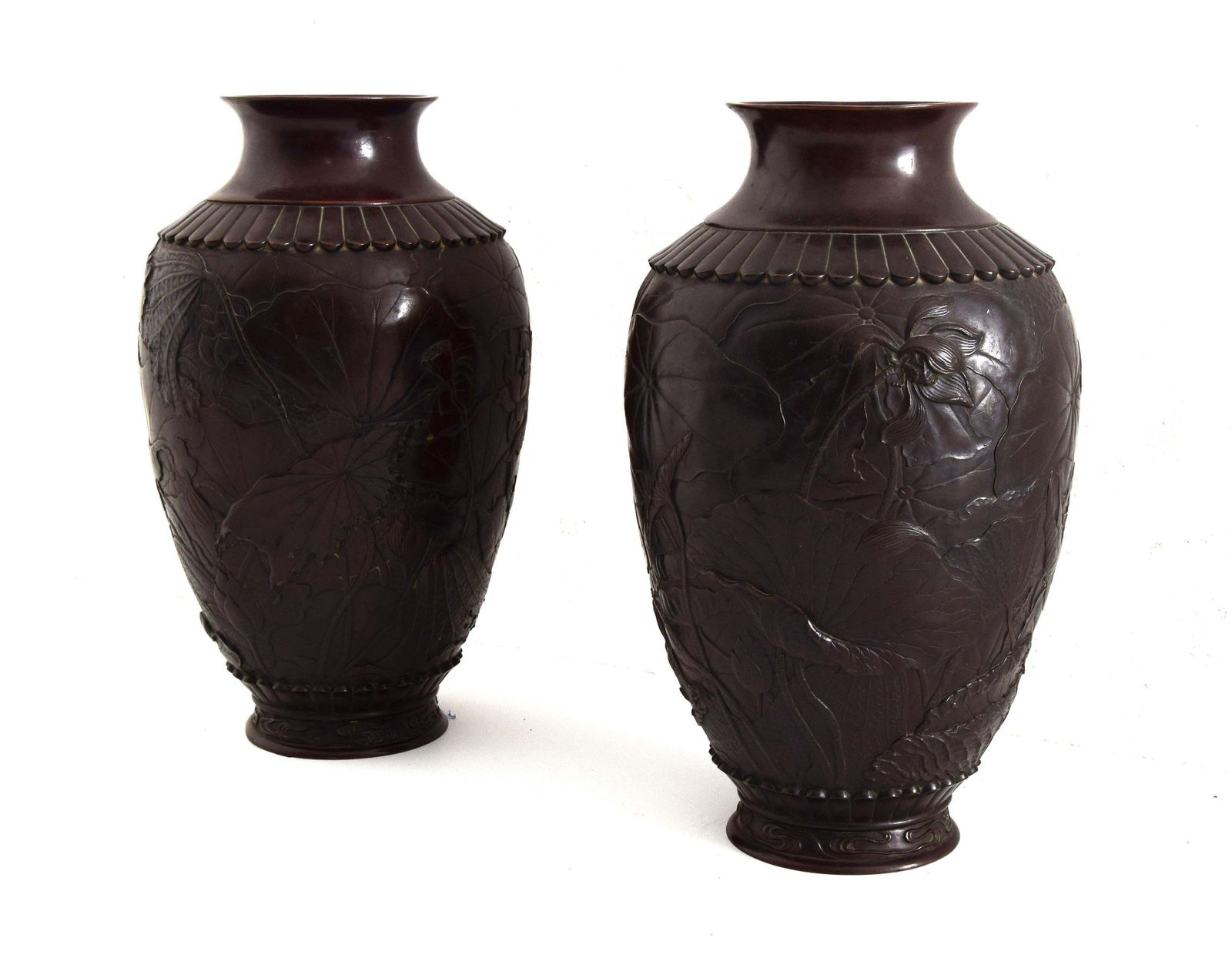 Pair Of Japanese Vases, 19th Century photo Home Decor