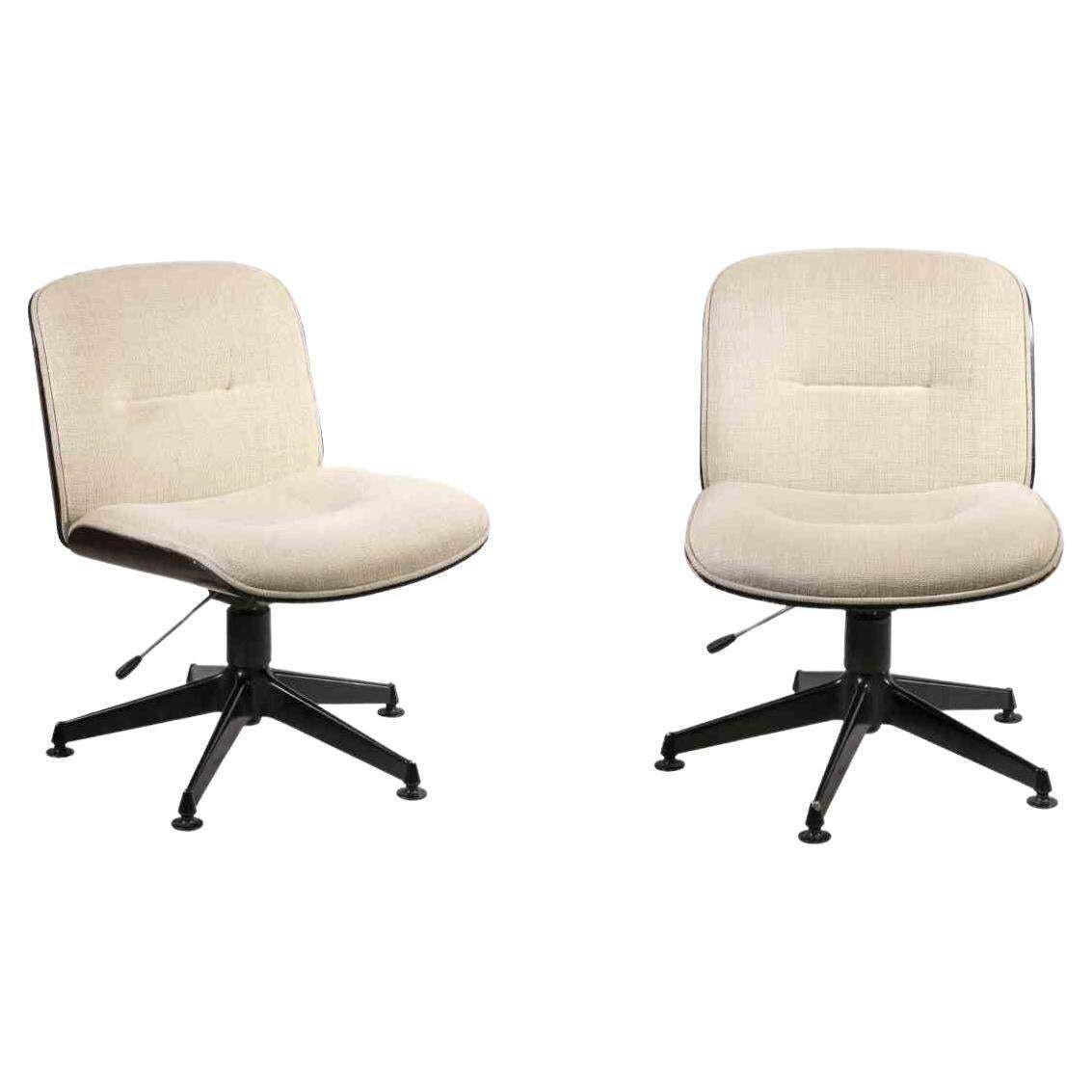 Pair Of Vintage Mim Armchairs, Mid 20th Century