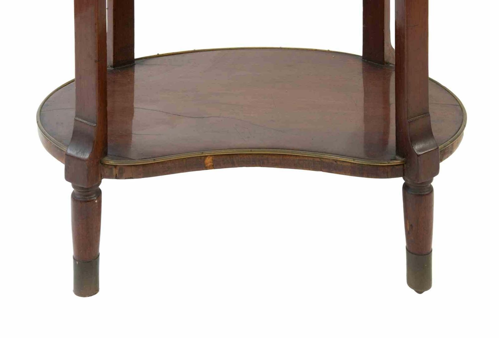 Vintage Oval Bedside, Italy, Early 20th Century photo Furniture