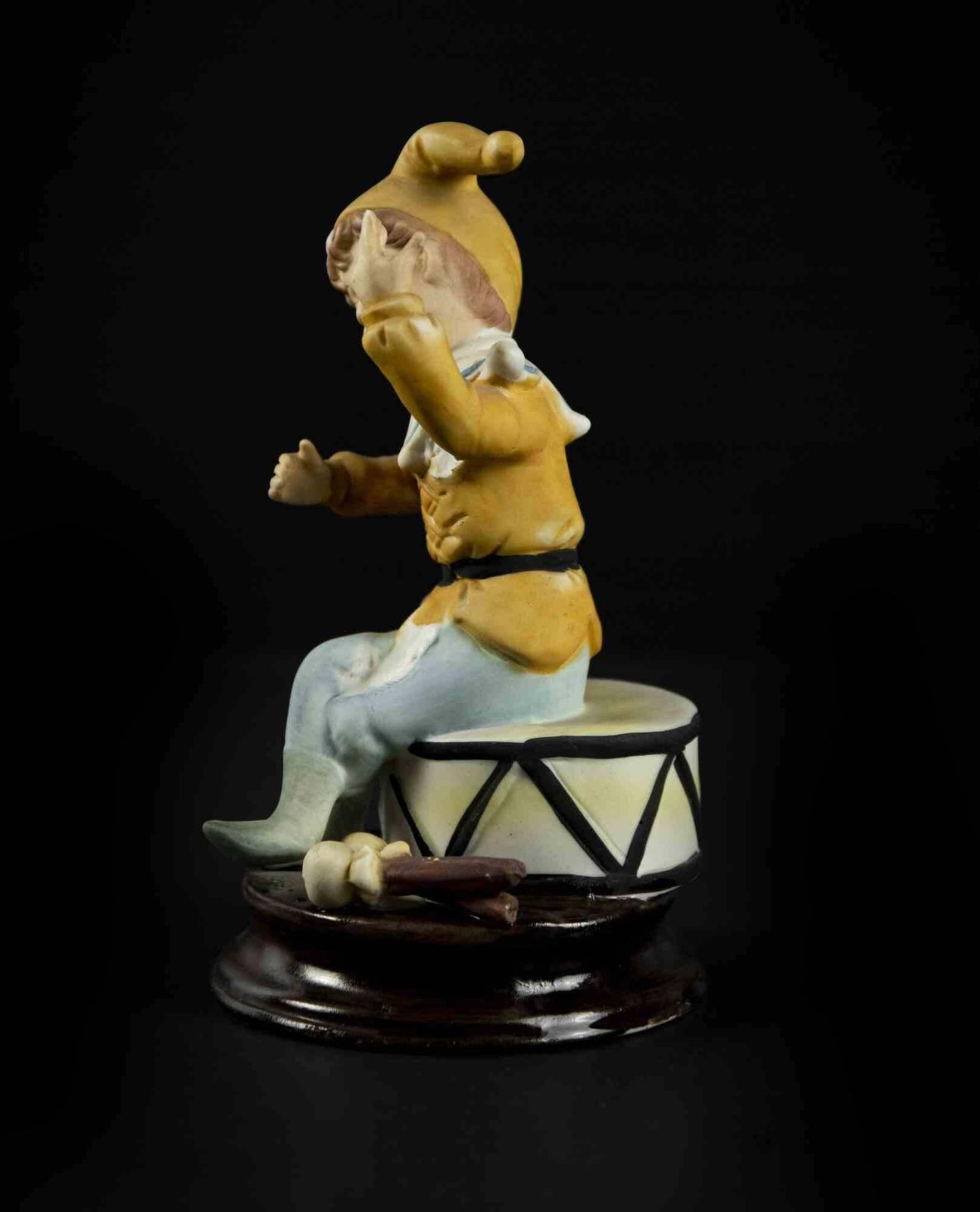 Vintage Terracotta Child And Tambourine, 1970s photo furniture
