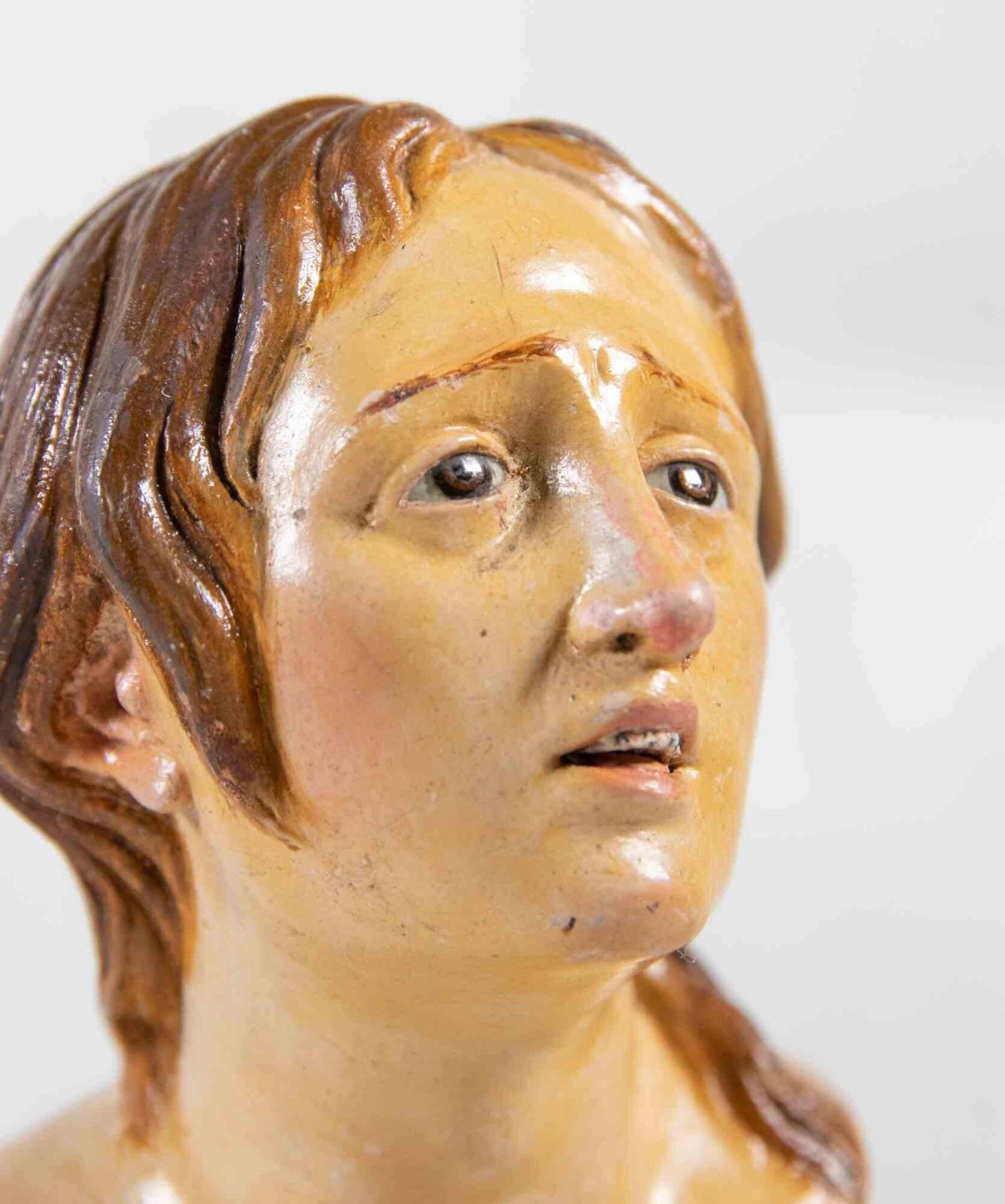 Head Of Woman, Italy, 18th Century photo for sale