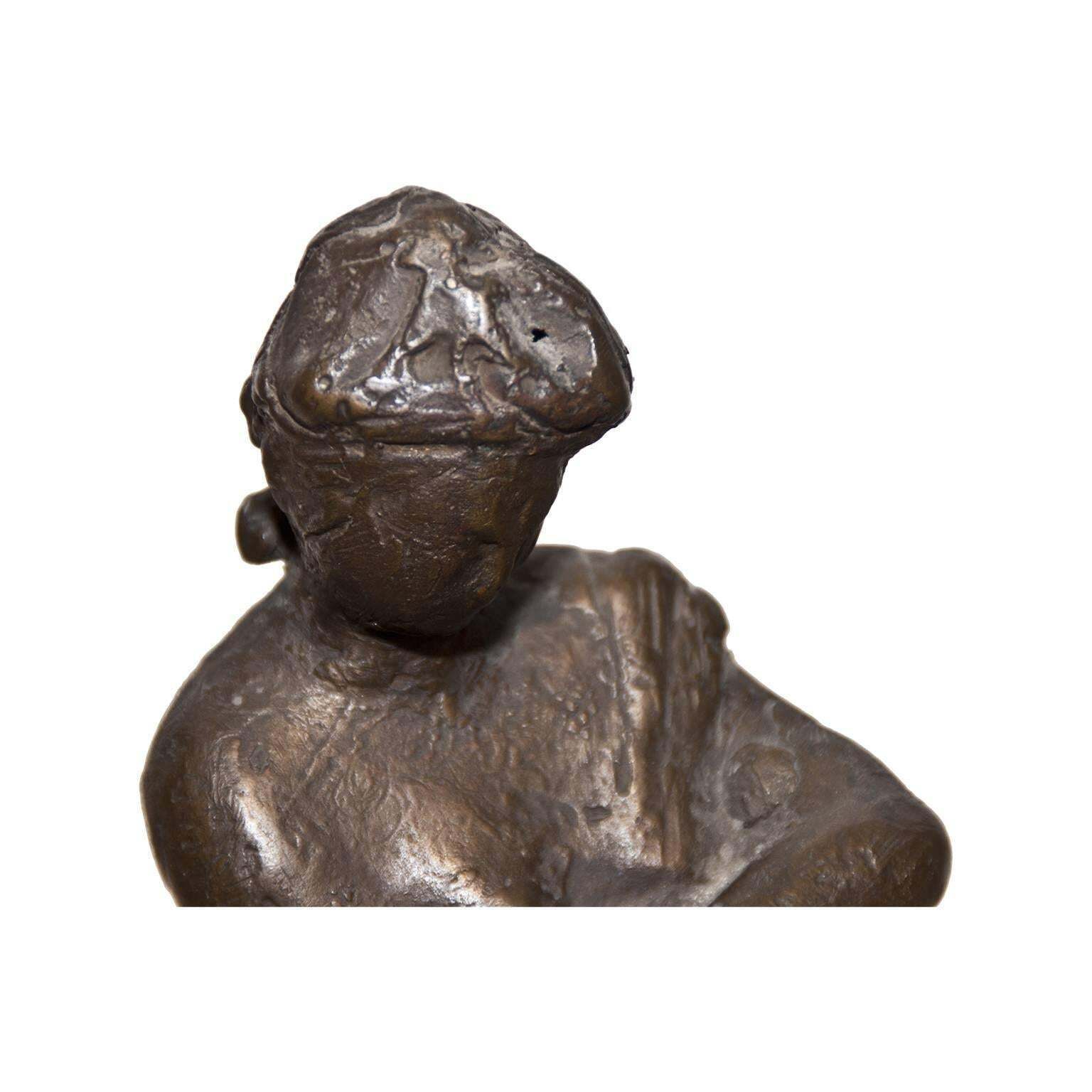Bronze Sculpture “Woman’s Nude” By Giuseppe Mazzullo, Italy, 1944 photo Art