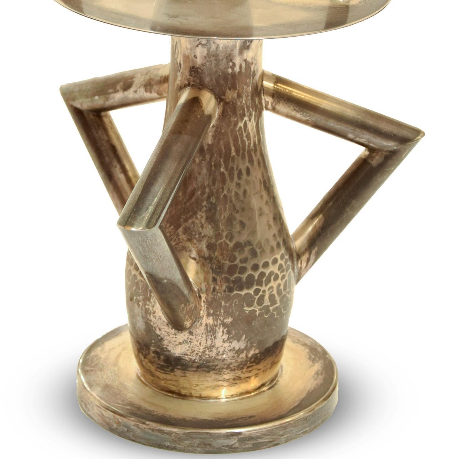 Alaska Silver Candlestick, By Ettore Sottsass, 1981 photo Home Decor
