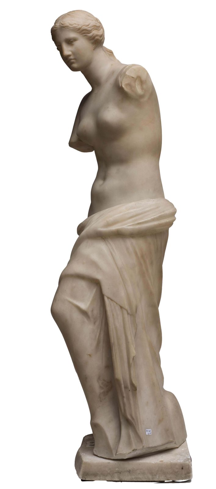 Carrara Marble Sculpture Copy Of Venus De Milo By French Sculptor, Circa 1820 photo 7483.0