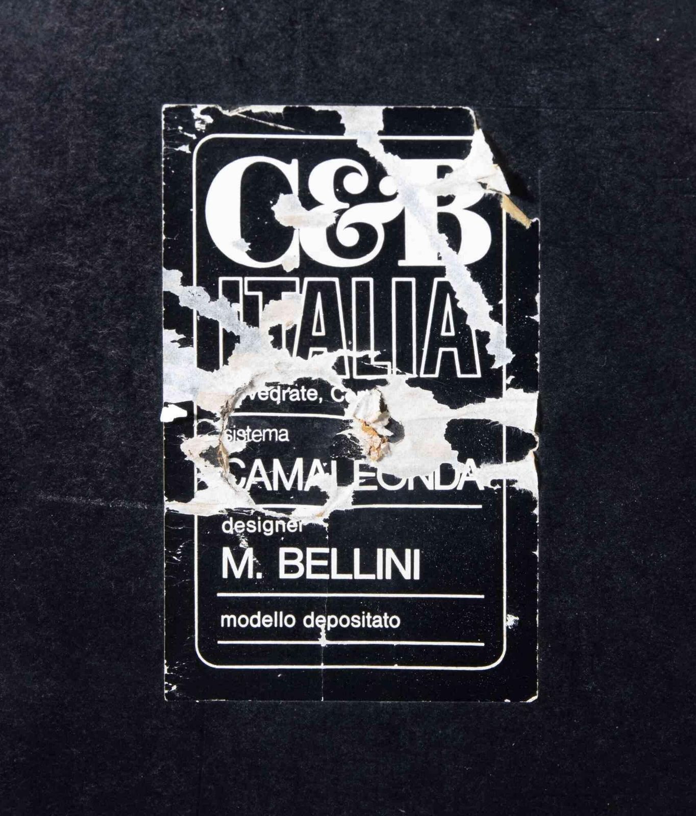 photo furniture Camaleonda Sofa 8 Modules + Ottoman By M. Bellini For C&B Italia, Italy 1970s