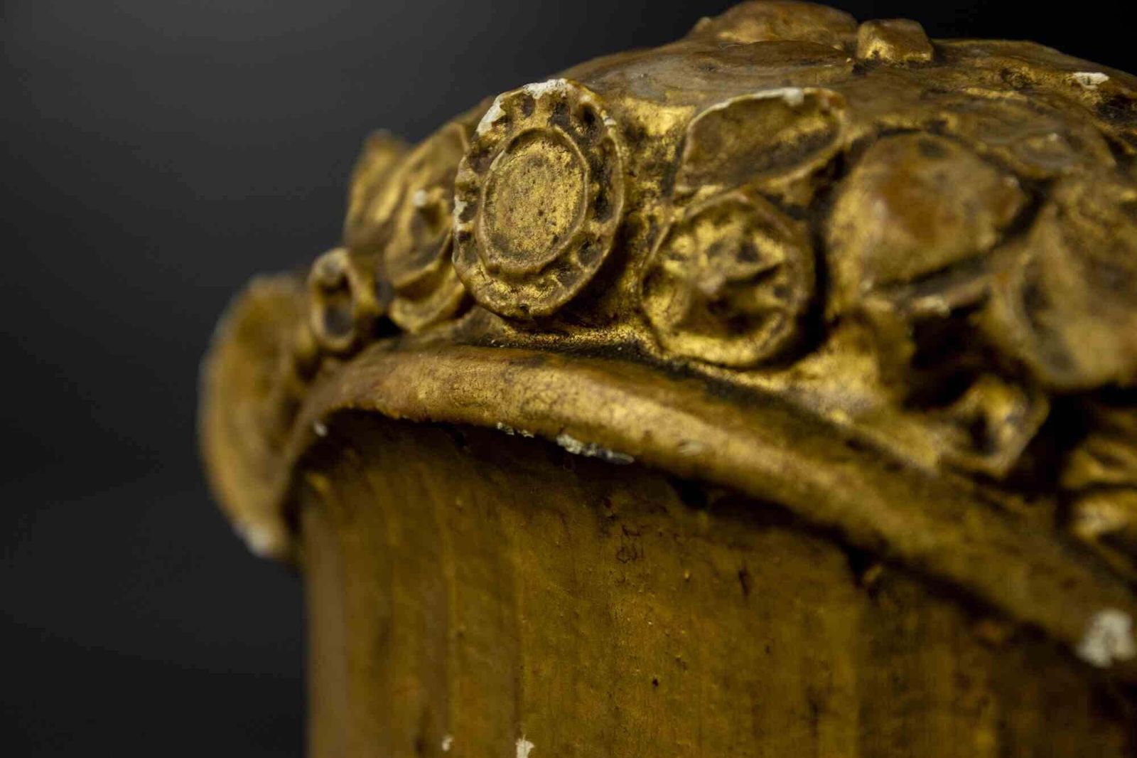 Gilded Terracotta Centerpiece, Mid 20th Century photo for sale
