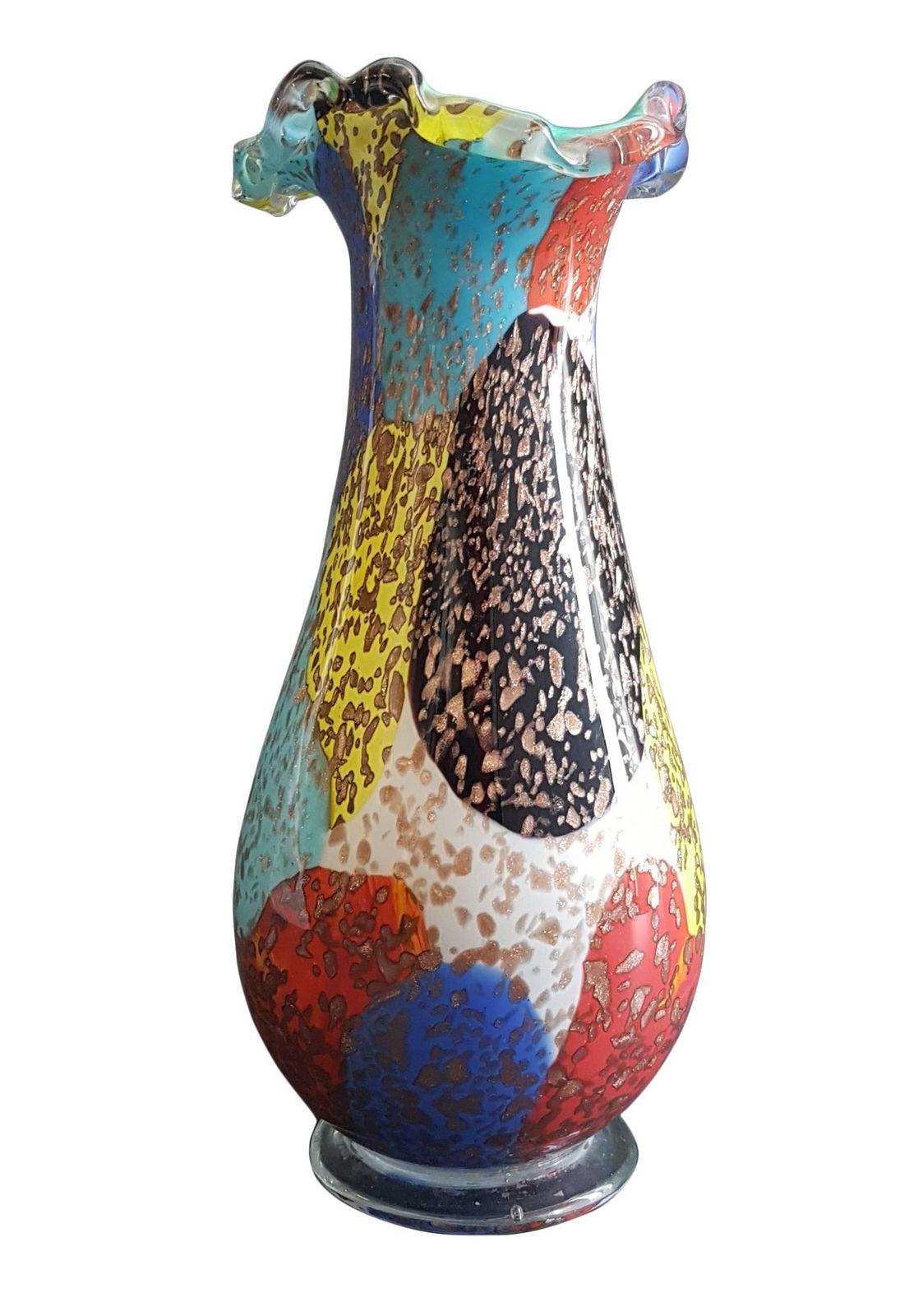 1950s Murano Glass Vase By Arte Vetraria Muranese photo Home Decor