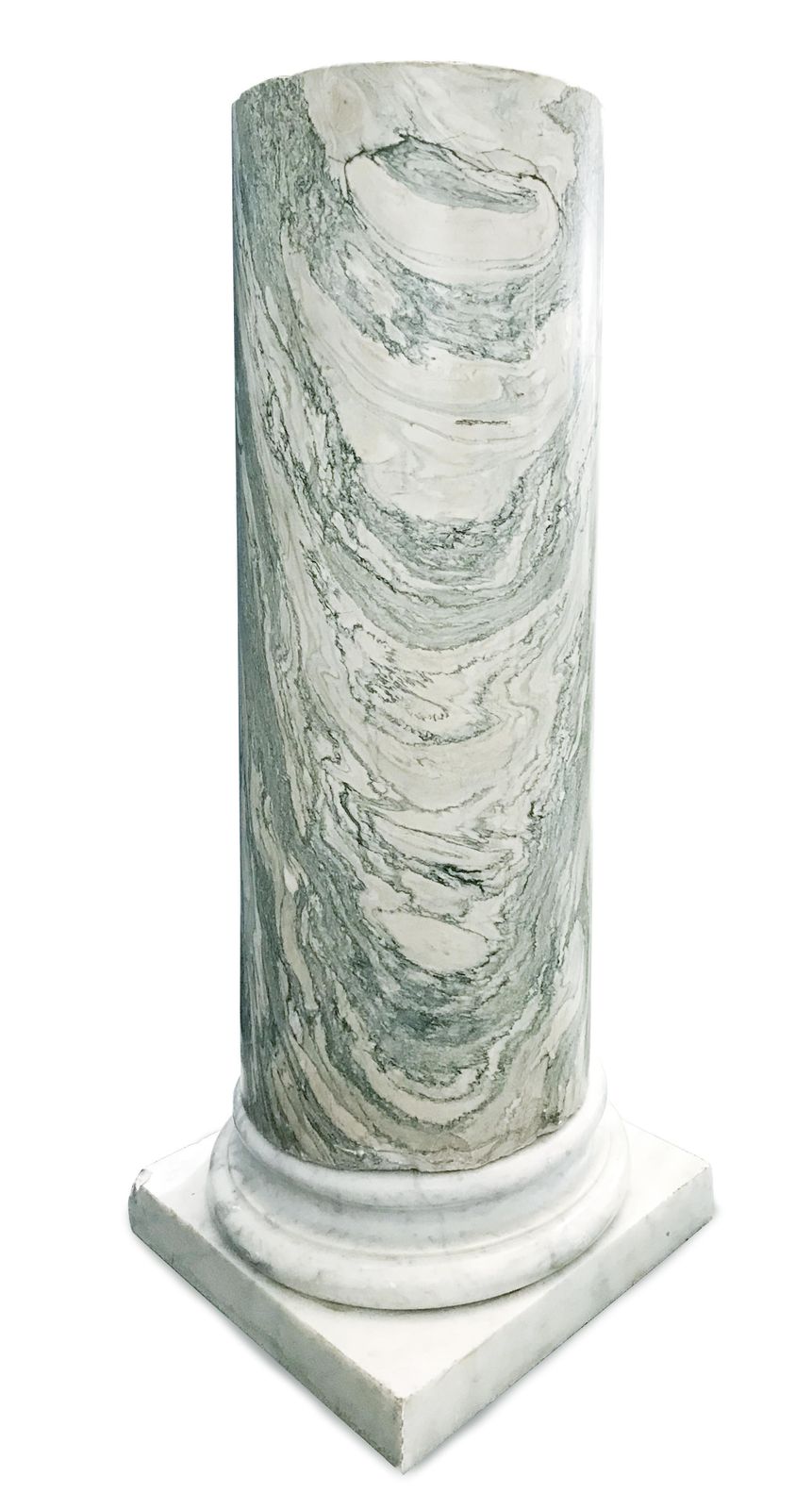Pair Of Marble Columns, Italy, Late 19th Century photo for sale