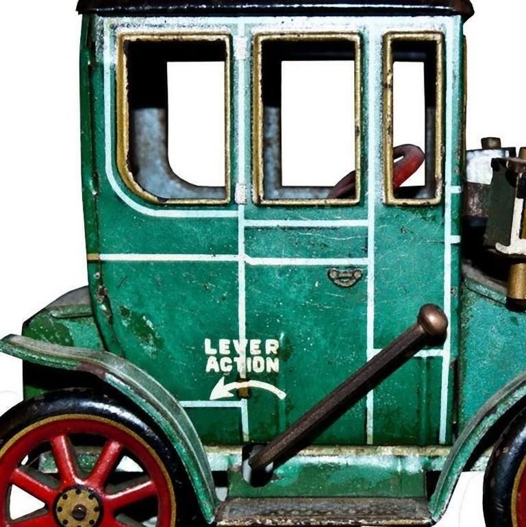 Lever Modern Toys Car, Made In Japan By Modern Toys, 1940s photo for sale