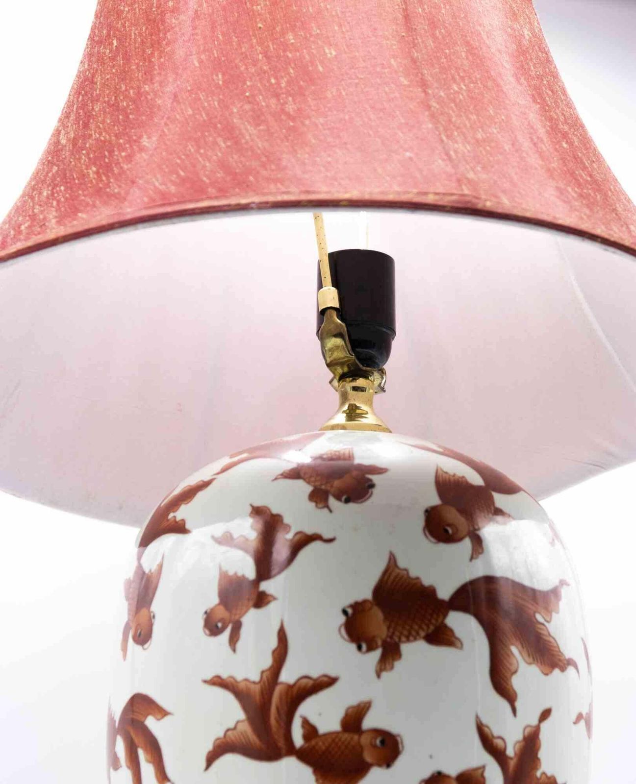 Red Fishes Lamps, Half Of 20th Century photo vinterior