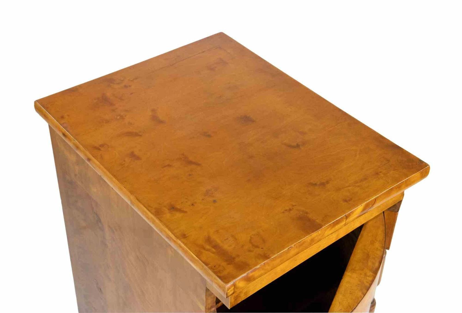 Pair Of French Empire Style Walnut Night Tables, Late 19th Century photo 2211.0