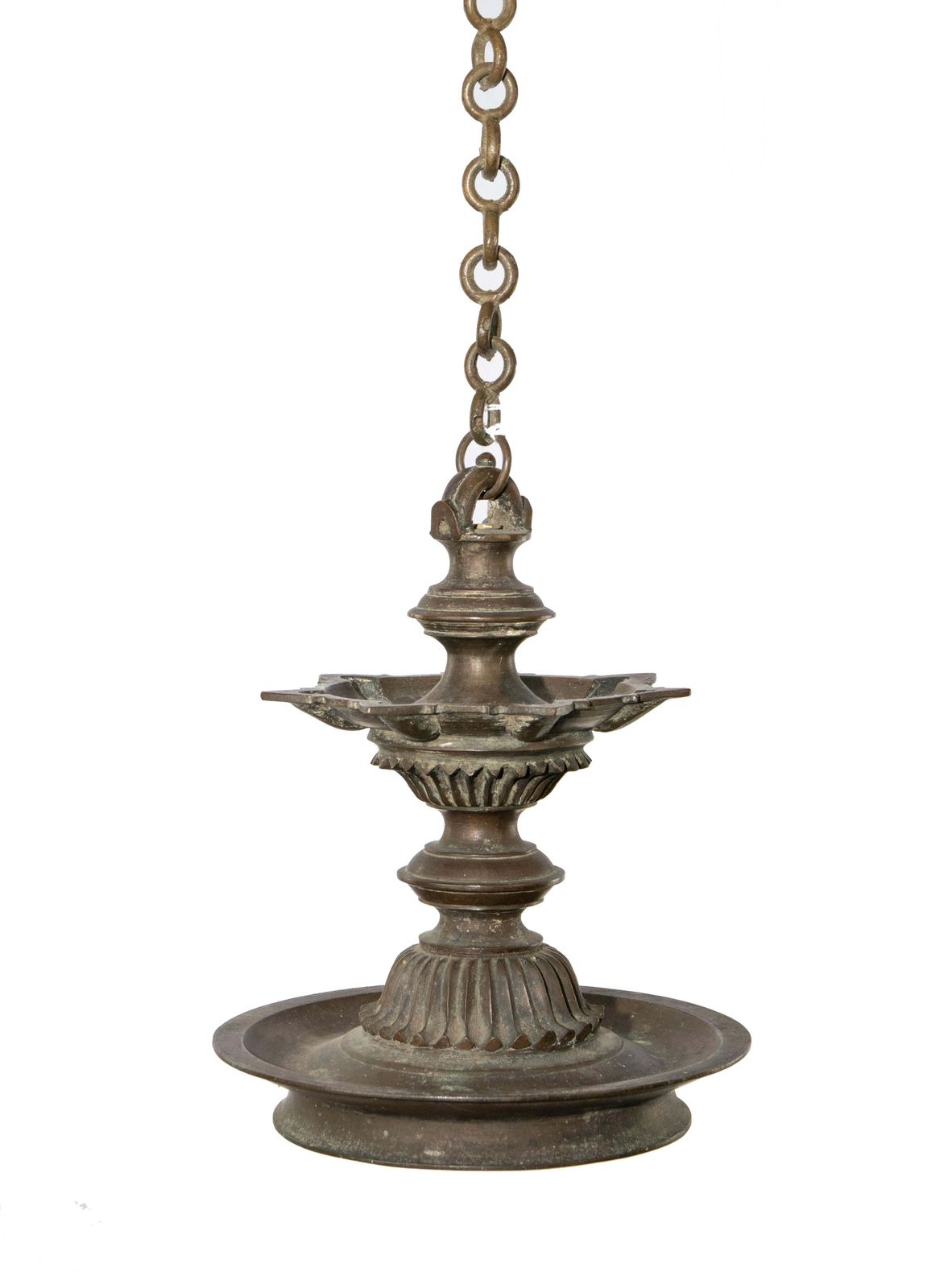 Oil Lamp In Bronze Of Aceh, North Sumatra photo for sale