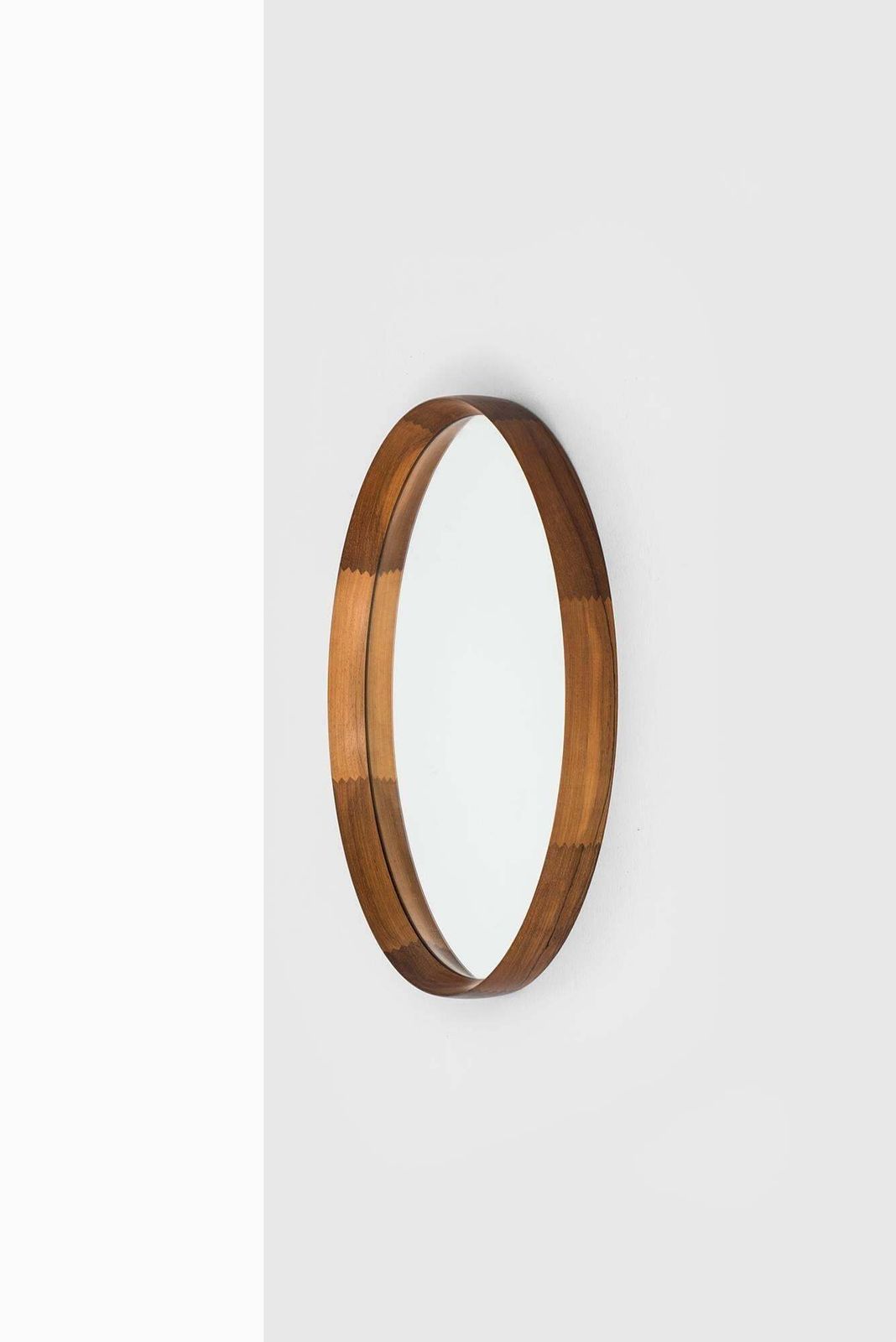 Uno & östen Kristiansson Mirror In Rosewood By Luxus In Sweden photo for sale