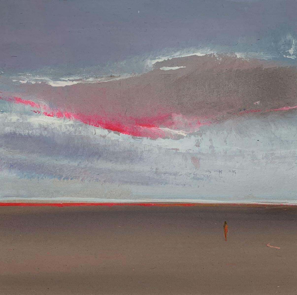 Barbara Hubertlandscape XIII  Xxi Century, Contemporary Acrylic Painting, Landscape2017