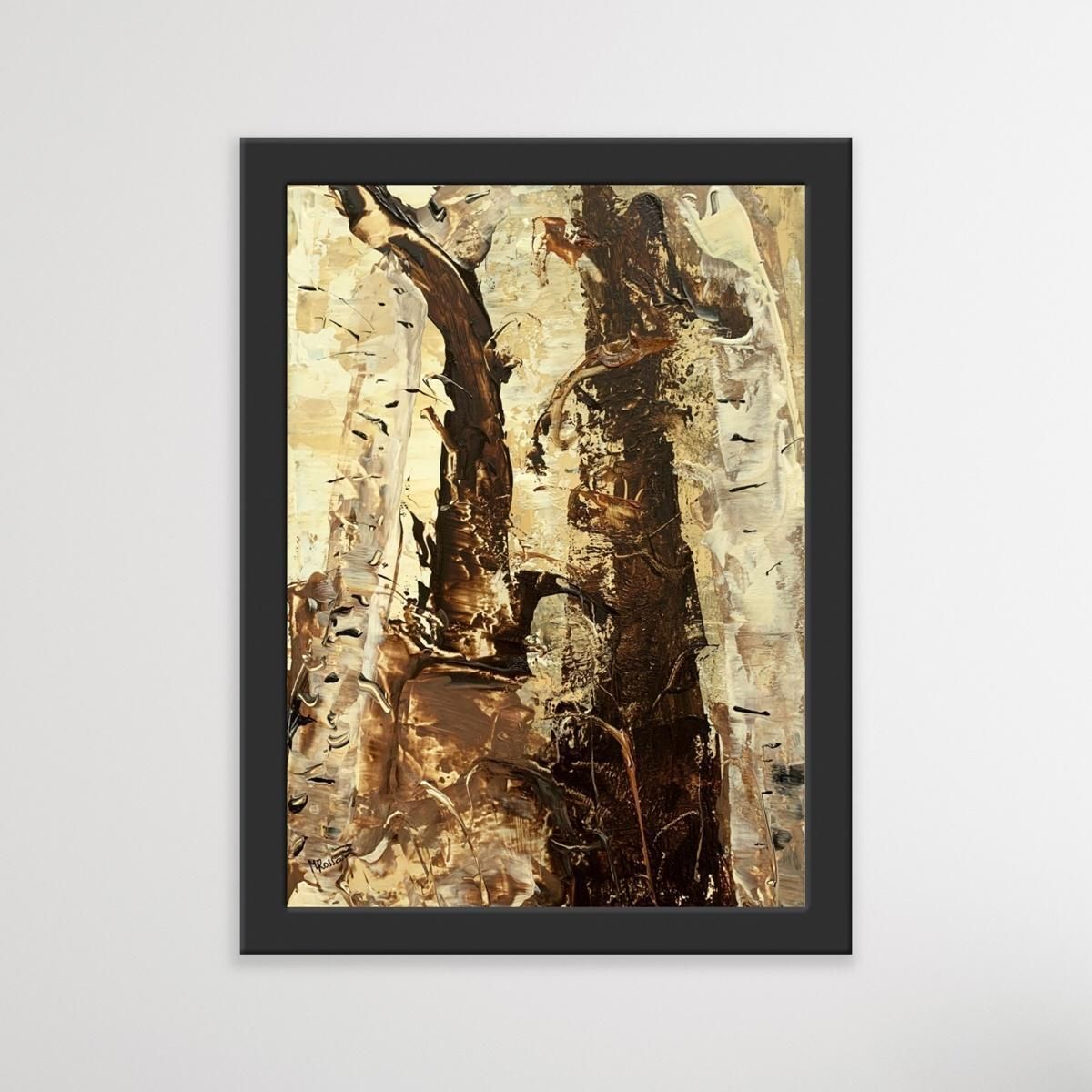 Monika Rossalandscape   Xxi Century Acrylic Painting, Abstaction & Figurative photo vintage