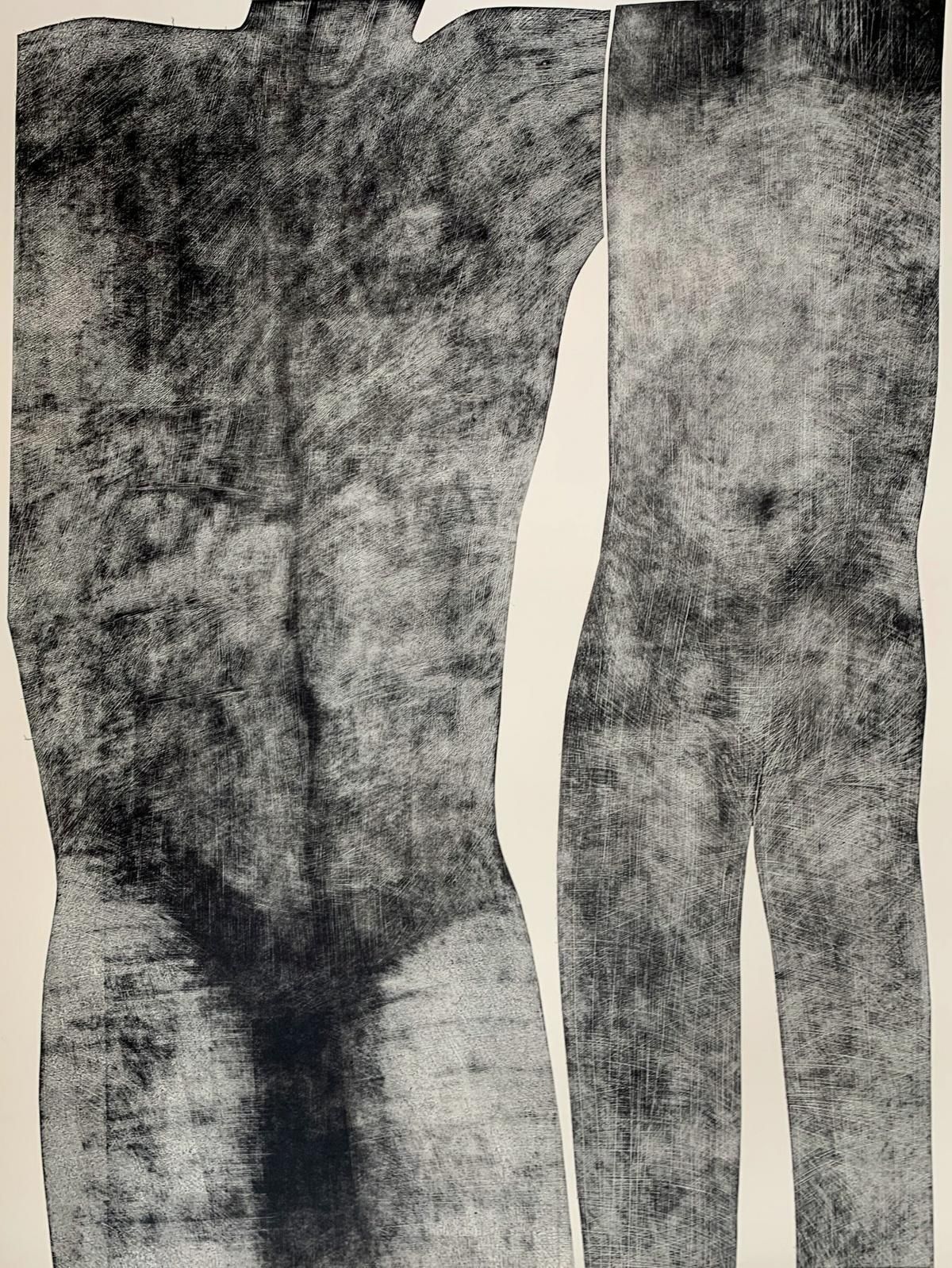 Jolanta Johnssonhuman 6   Contemporary Print, Figurative, Couple, Black & White2008 2020 photo Art