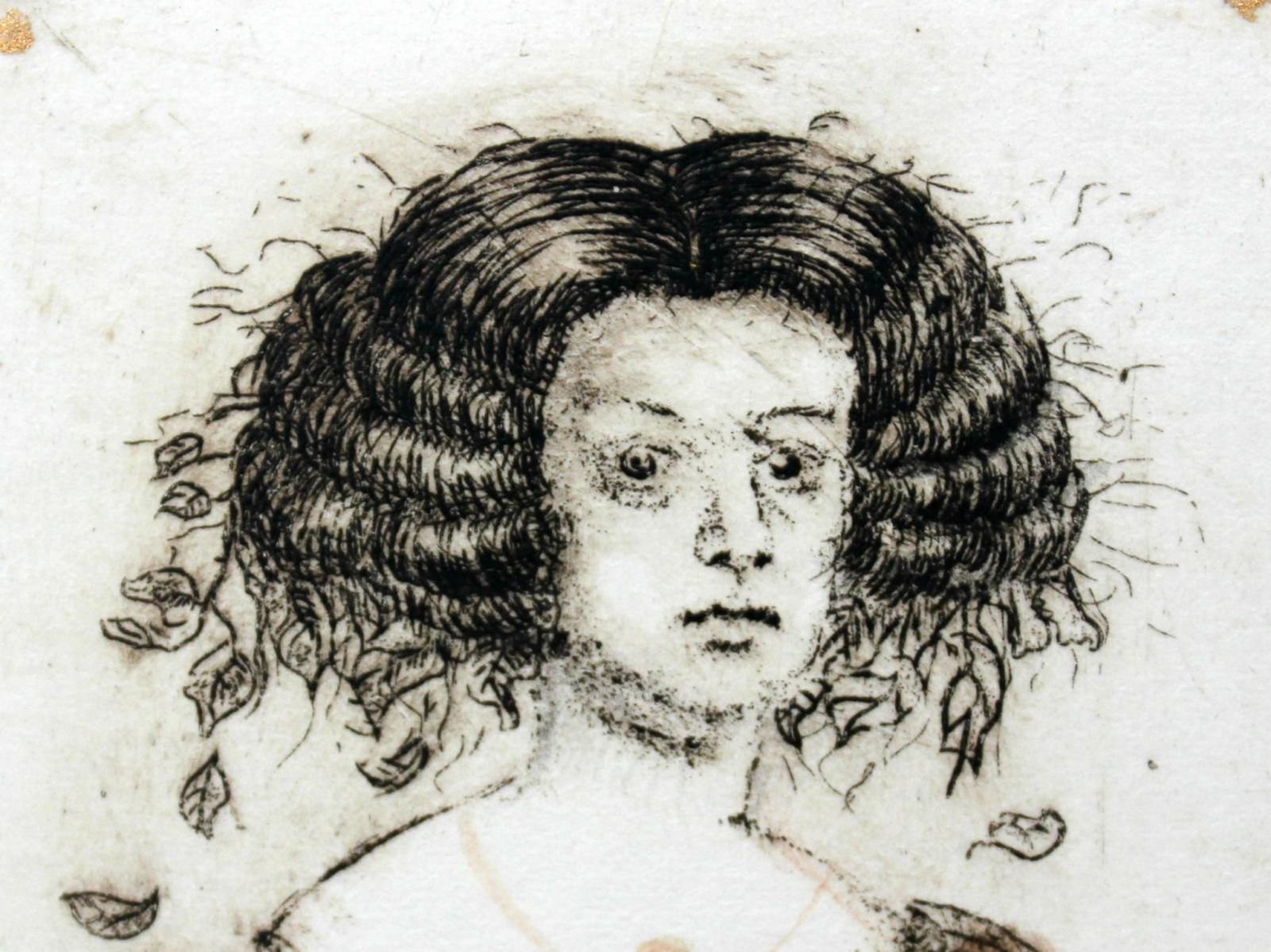 Maria Korusiewiczlady   Contemporary Art, Figurative Print, Old Masters Inspired2008 photo furniture