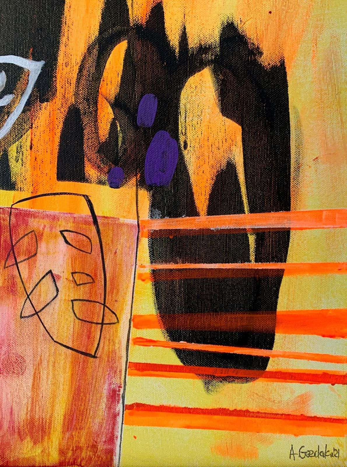 Anna Masiul Gozdeckacome Away With Me   Contemporary Abstract, Acrylics, Bright Colors, Vibrant2021 photo Art