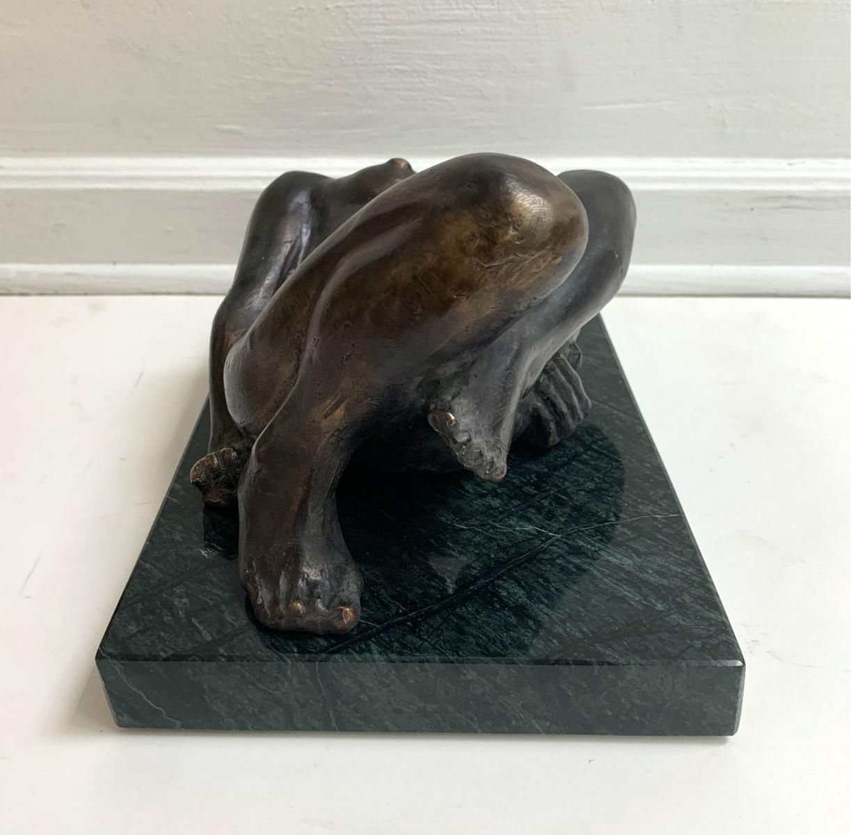 photo furniture Ryszard Piotrowskiwoman   Xxi Century Contemporary Figurative Bronze Sculpture, Classical, Realism2019