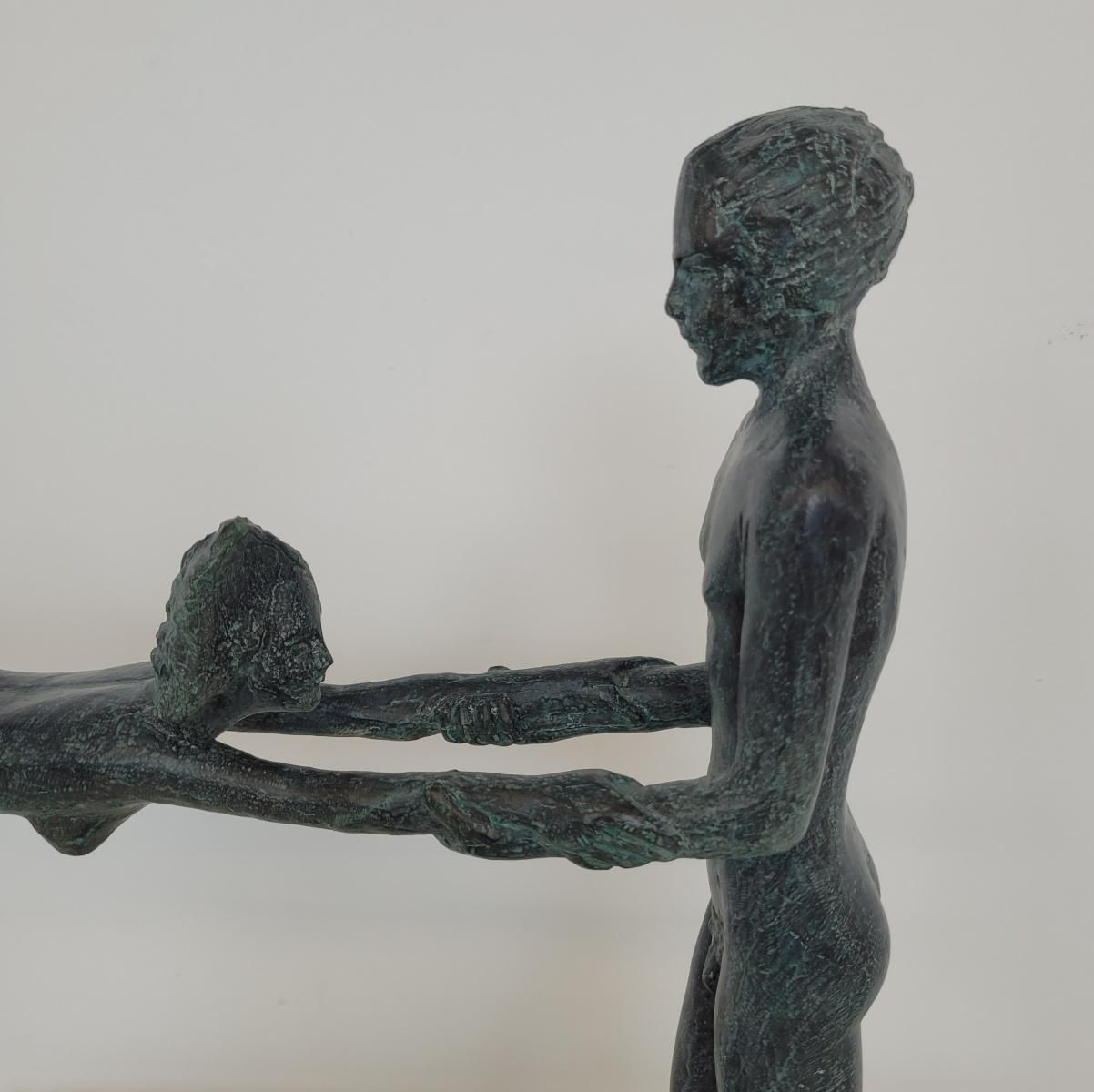 Antonio Giancaterinolovers. Contemporary Bronze Sculpture, Limited Edition, Italian Artistca. 2020 photo for sale