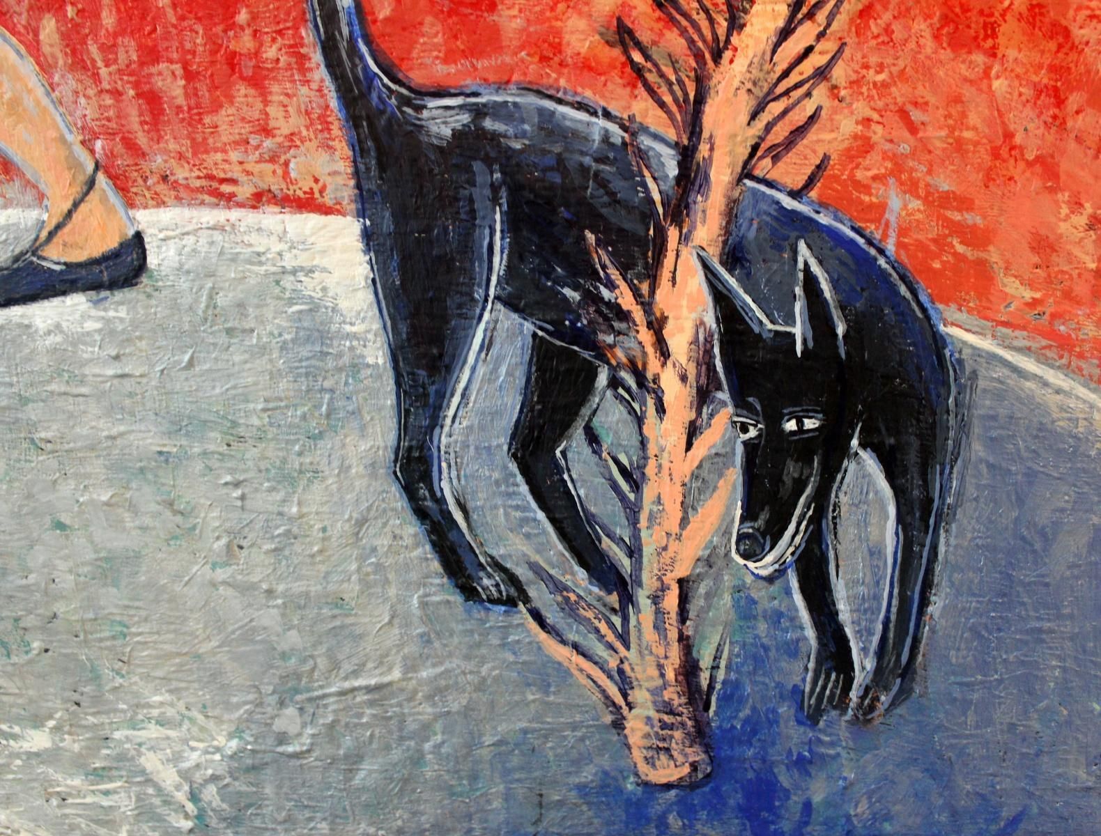 Józef Chyżydance   Contemporary Figurative Acrylic Painting, Animal, Xxi Century2014 photo 519.0
