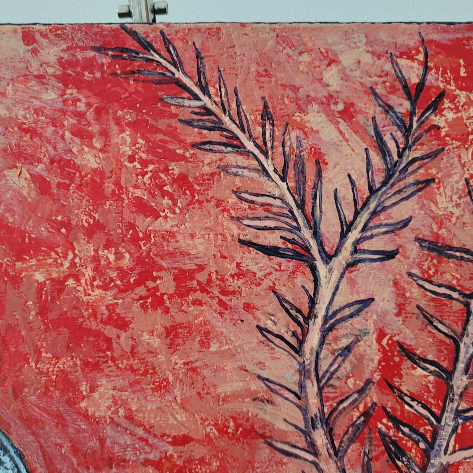 519.0 Józef Chyżydance   Contemporary Figurative Acrylic Painting, Animal, Xxi Century2014 photo