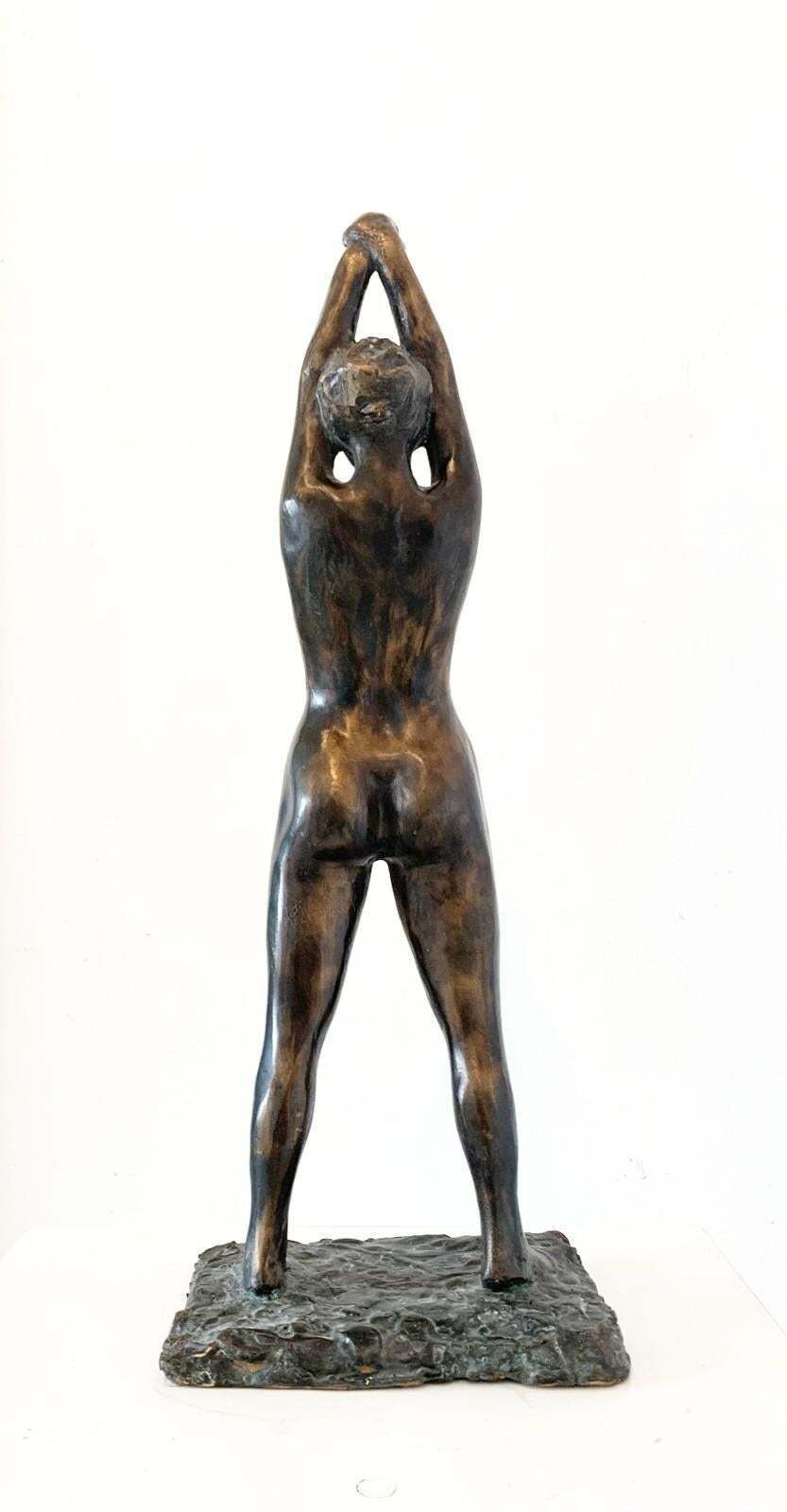 Ryszard Piotrowskiwoman   Xxi Century, Contemporary Bronze Figurative Sculpture, Female Nude2019 photo furniture