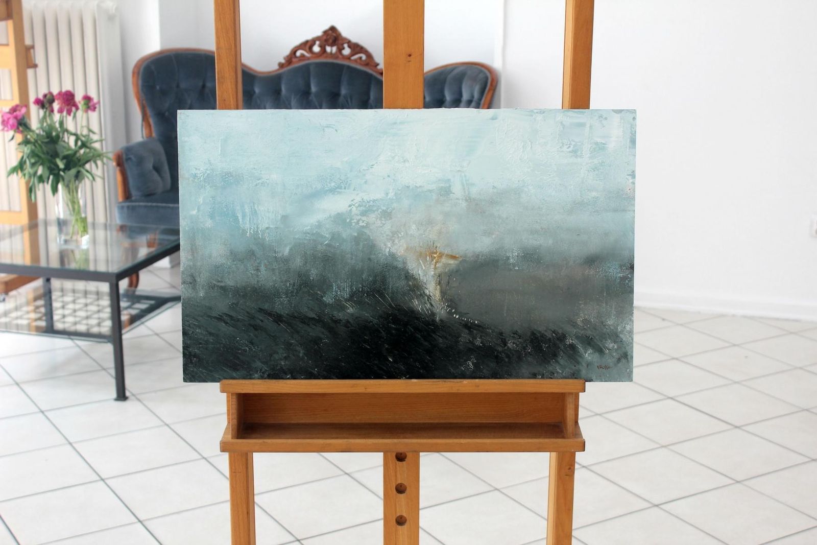 Monika Rossalandscape   Xxi Century, Contemporary Oil & Acrylic Painting, Abstraction2018 photo Art