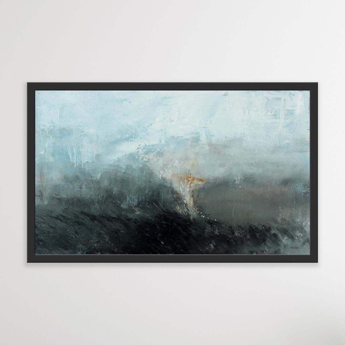 Monika Rossalandscape   Xxi Century, Contemporary Oil & Acrylic Painting, Abstraction2018 photo vintage