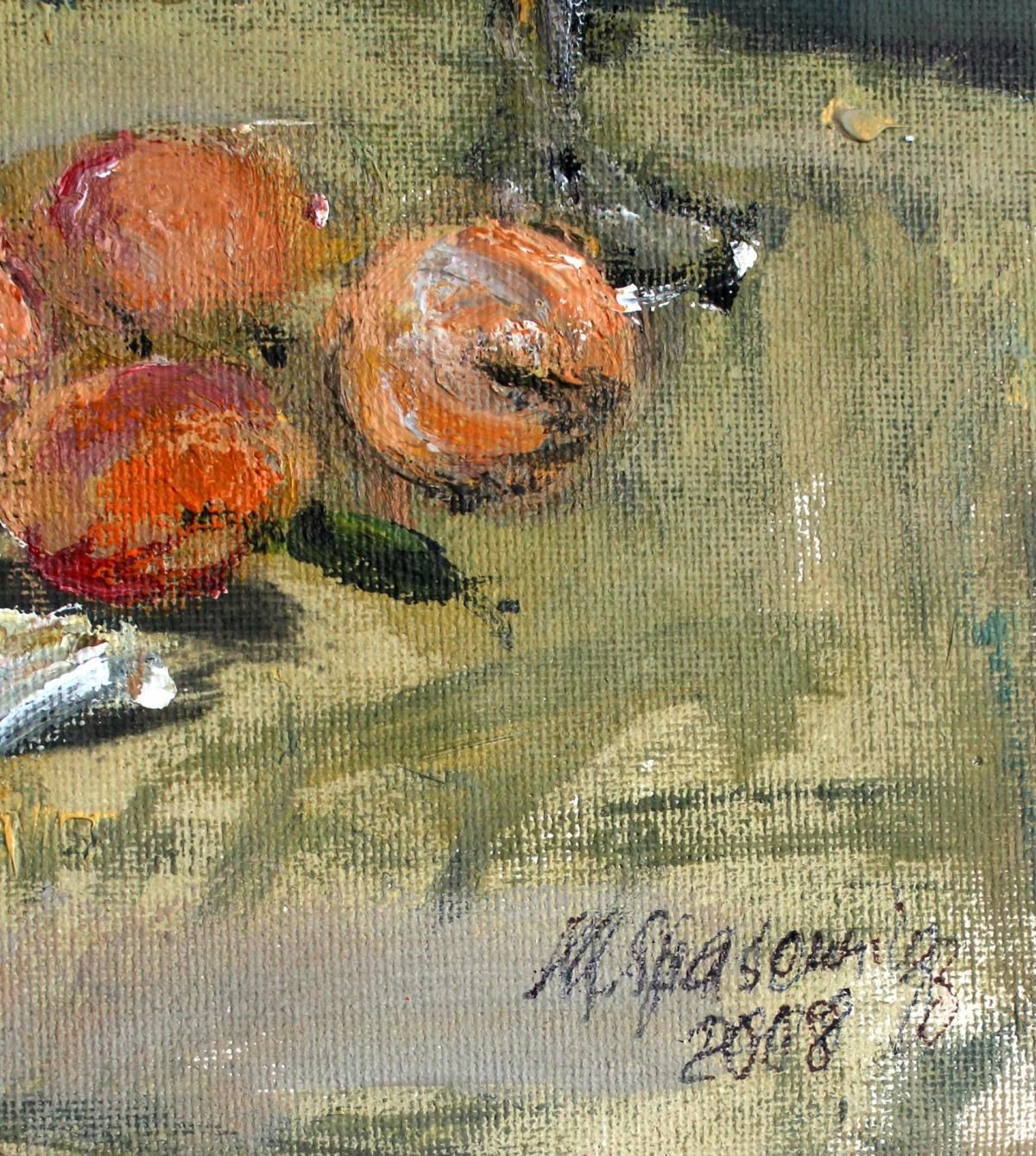 Magdalena Spasowiczstill Life   Xxi Century, Oil Painting, Figurative, Grey Tones2008 photo Art