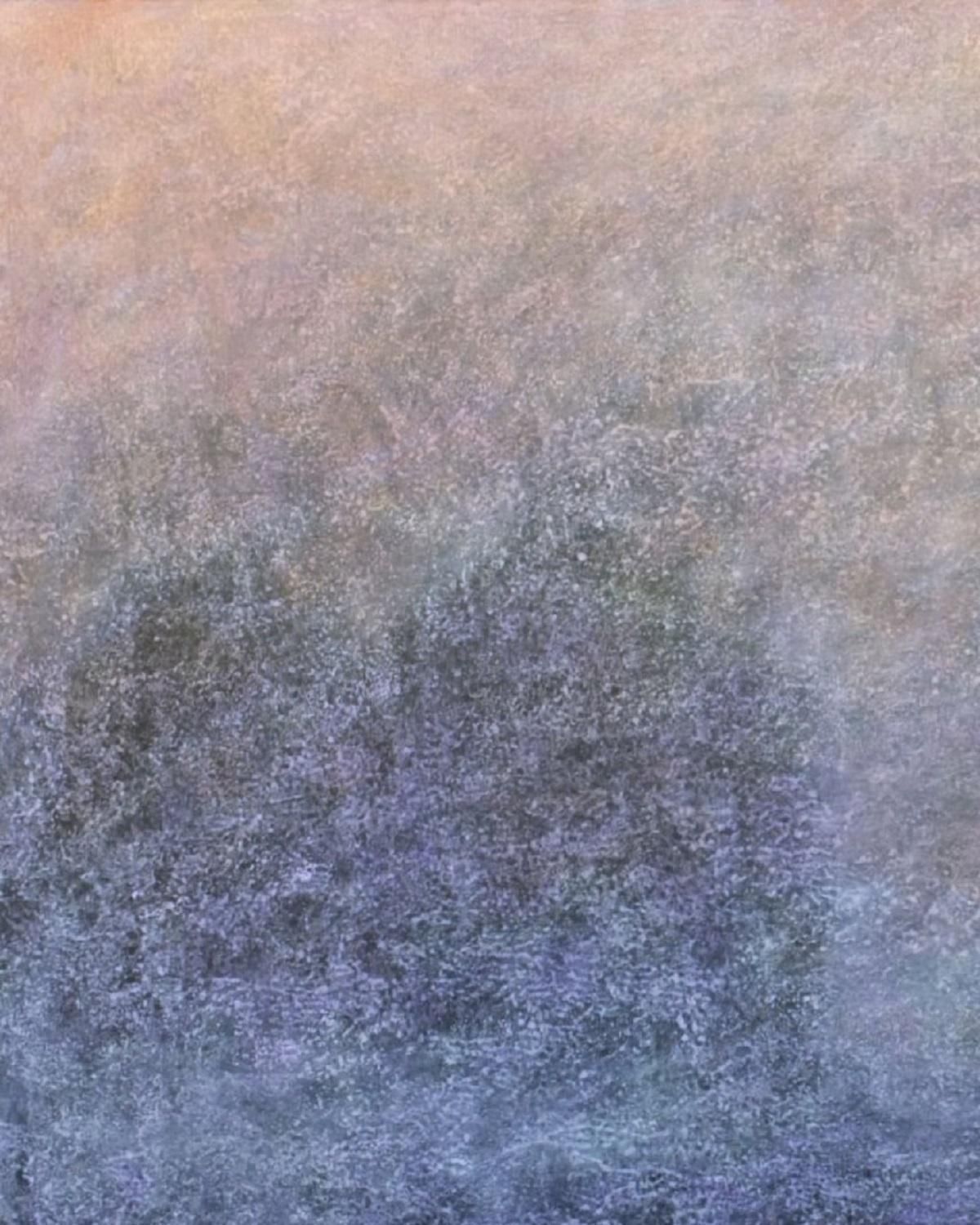 Tomek Mistakmelting Of Horizon   Acrylics Painting, Landscape & Abstract Painting, Purple2021 photo for sale