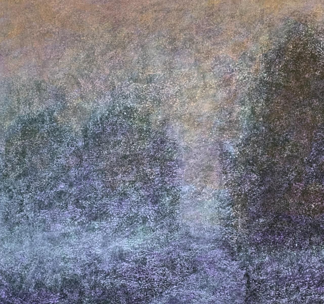 Tomek Mistakmelting Of Horizon   Acrylics Painting, Landscape & Abstract Painting, Purple2021 photo 935.0
