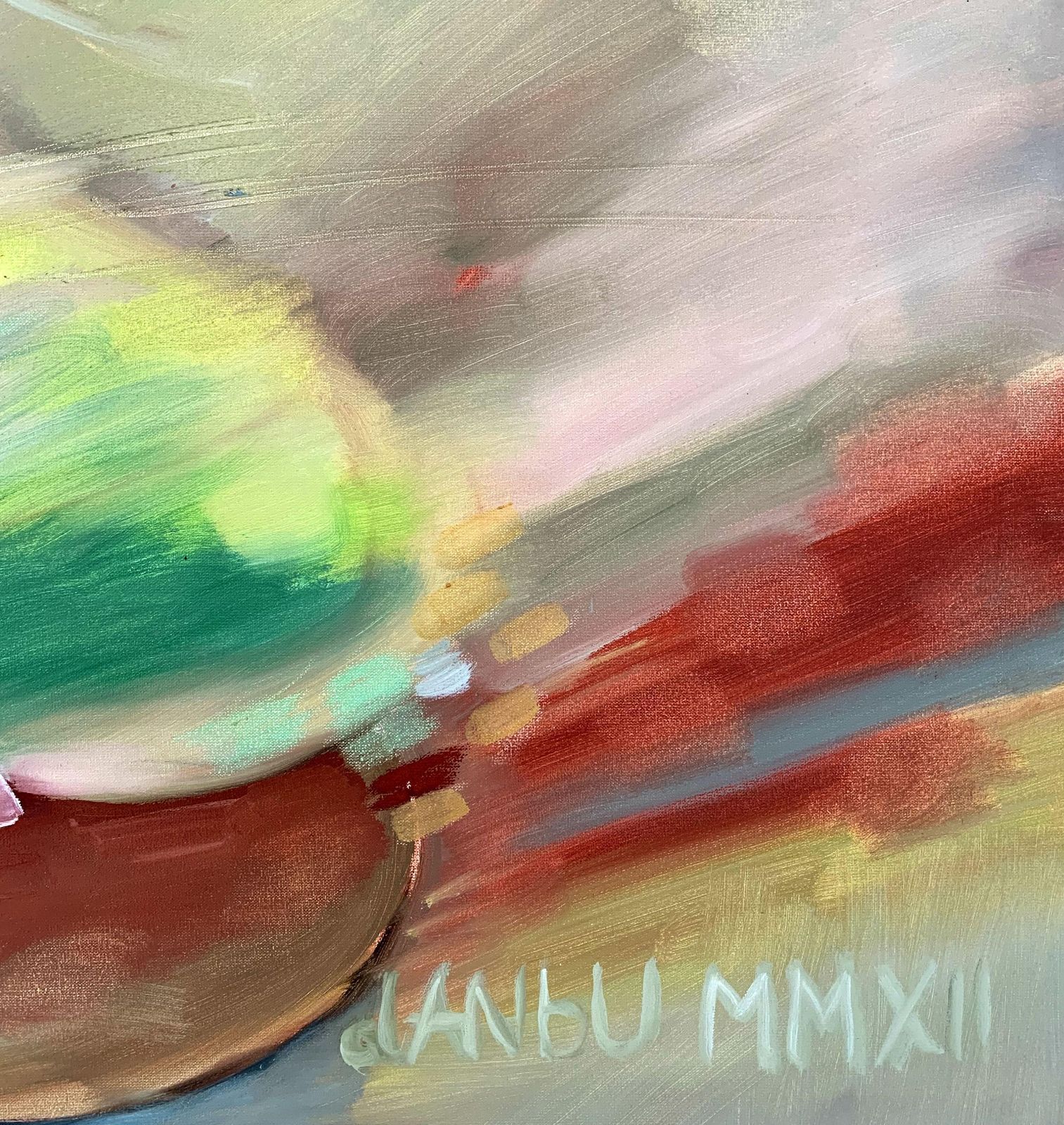 Dana Buchelinsectum   Xxi Century, Oil Colourful Painting, Insects, Abstraction2012 photo buy
