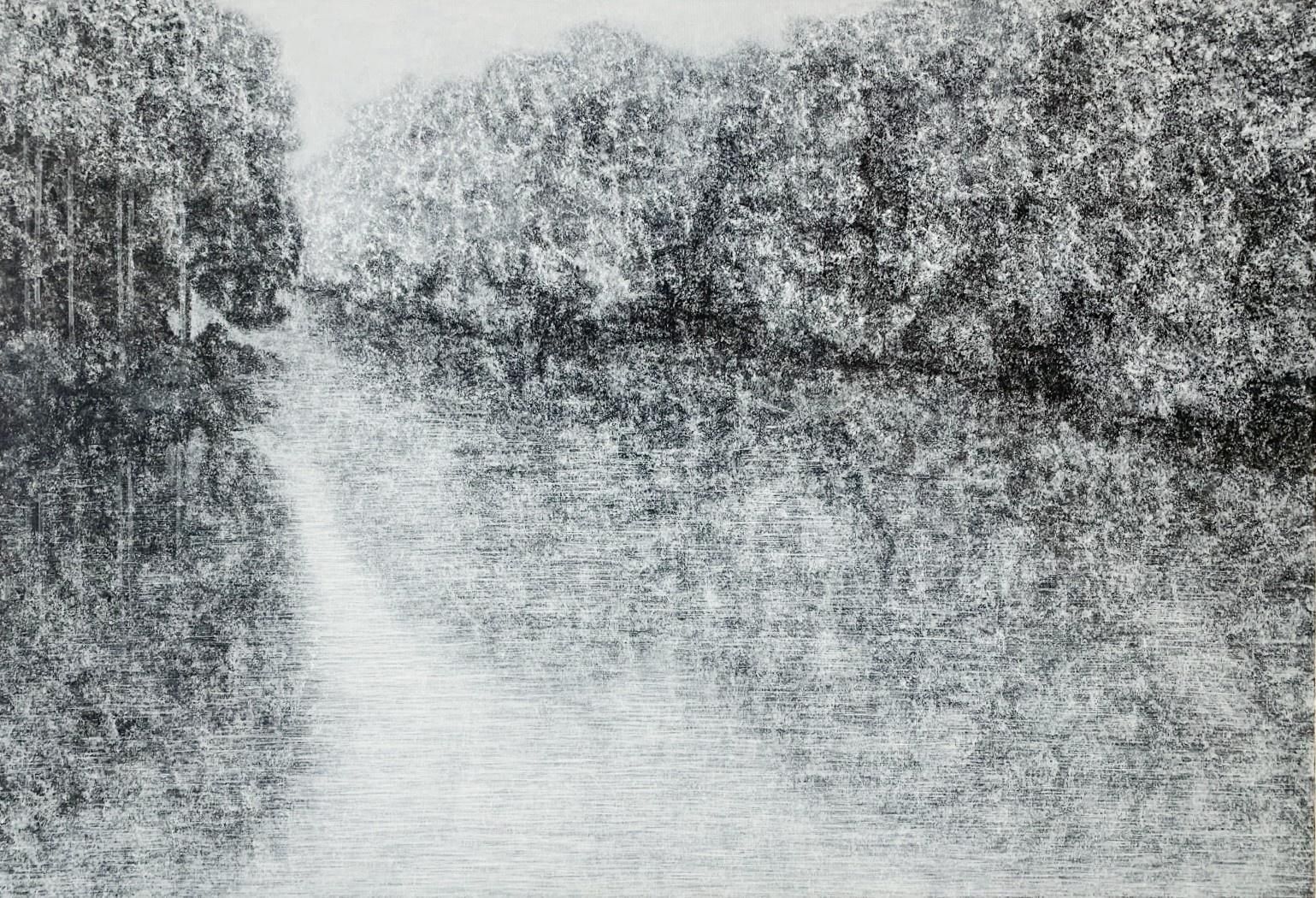 Tomek Mistakdispersion Lxix   Acrylics Painting, Landscape & Abstract, Polish Artist2022