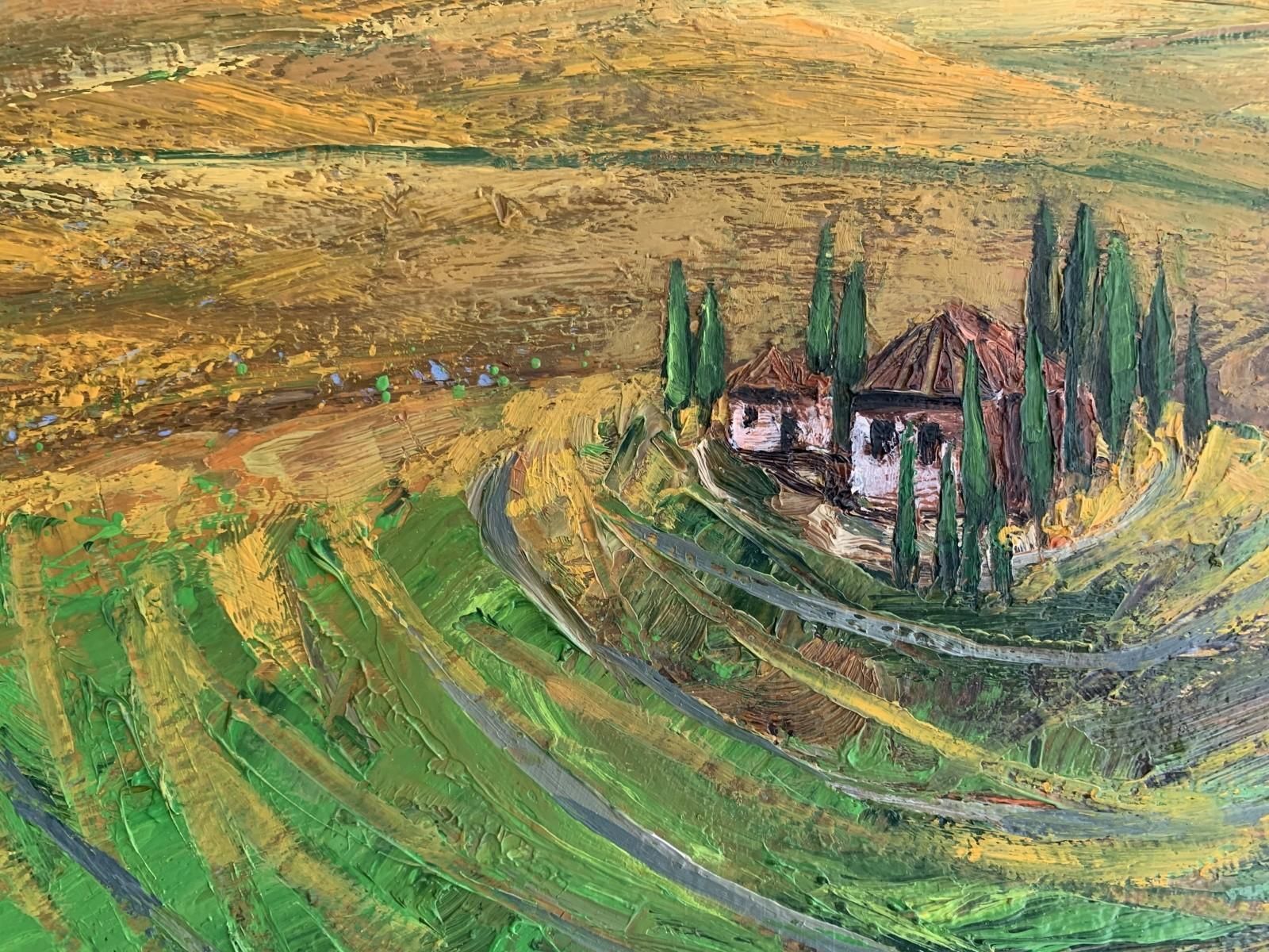 Magdalena Nałęczprovance 10   21st Century, Colourful Landscape, Polish Artist2014 photo vinterior