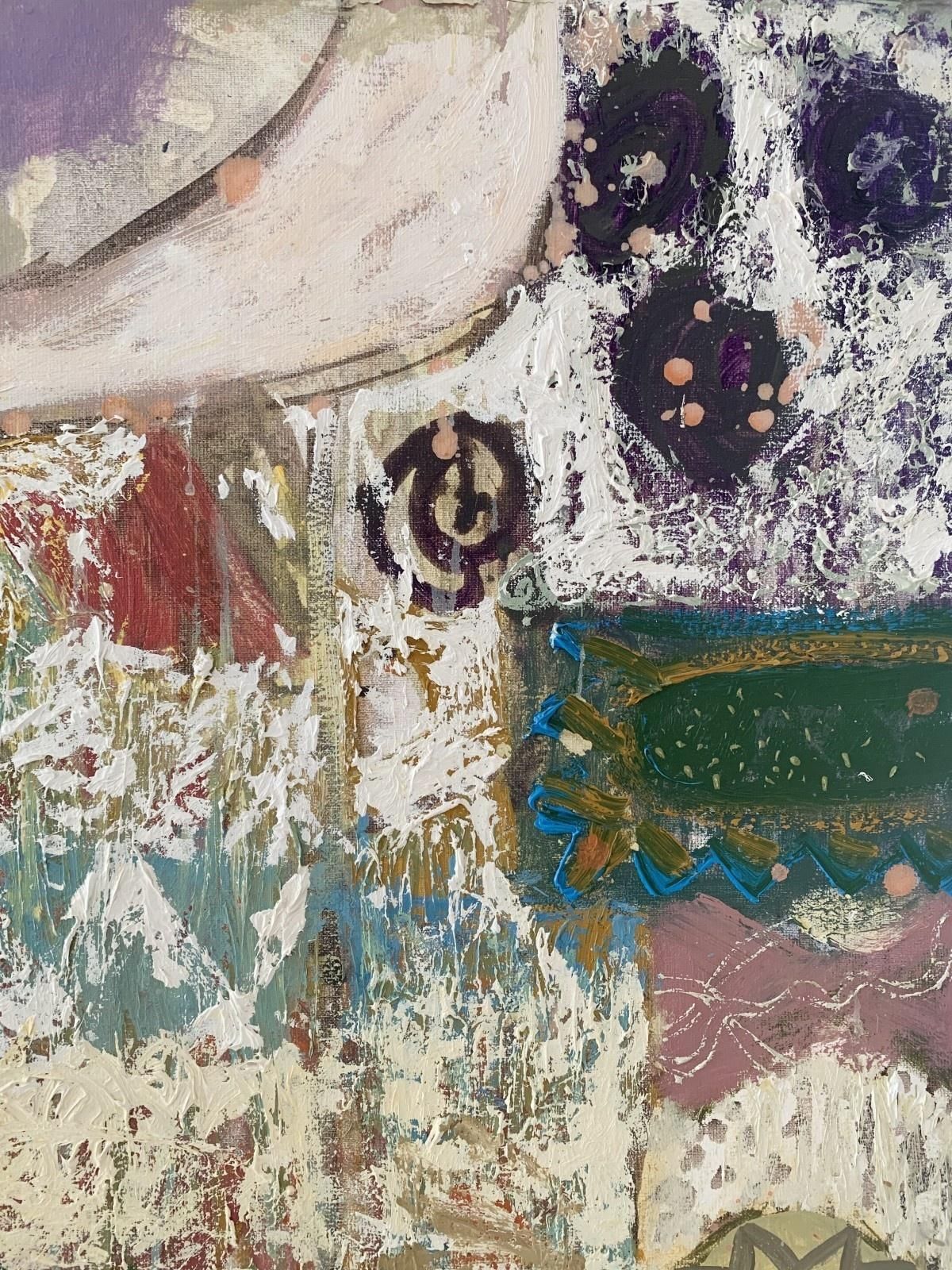 Michal Sikorskiruler's Scream   Contemporary Abstract, Figurative Acrylic Painting, Textured2006 photo for sale