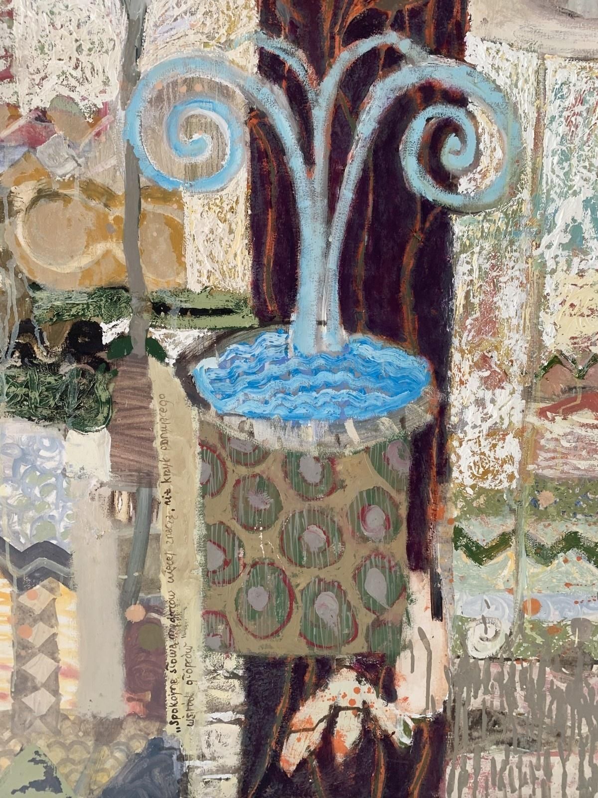 Michal Sikorskiruler's Scream   Contemporary Abstract, Figurative Acrylic Painting, Textured2006 photo 1531.0