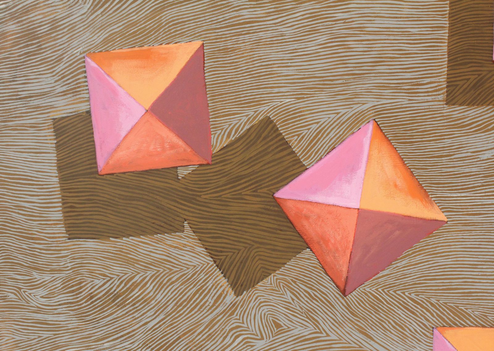 Sara Jaskiewiczglass 4   Contemporary Acrylic Painting, Colorful, Vibrant, Ornaments, Patterns2007 photo for sale