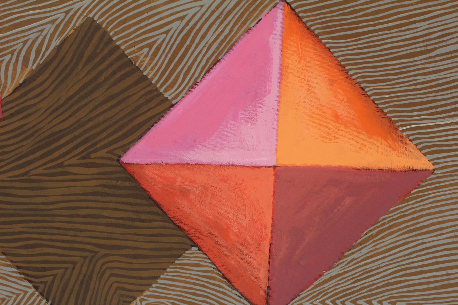 Sara Jaskiewiczglass 4   Contemporary Acrylic Painting, Colorful, Vibrant, Ornaments, Patterns2007 photo Art