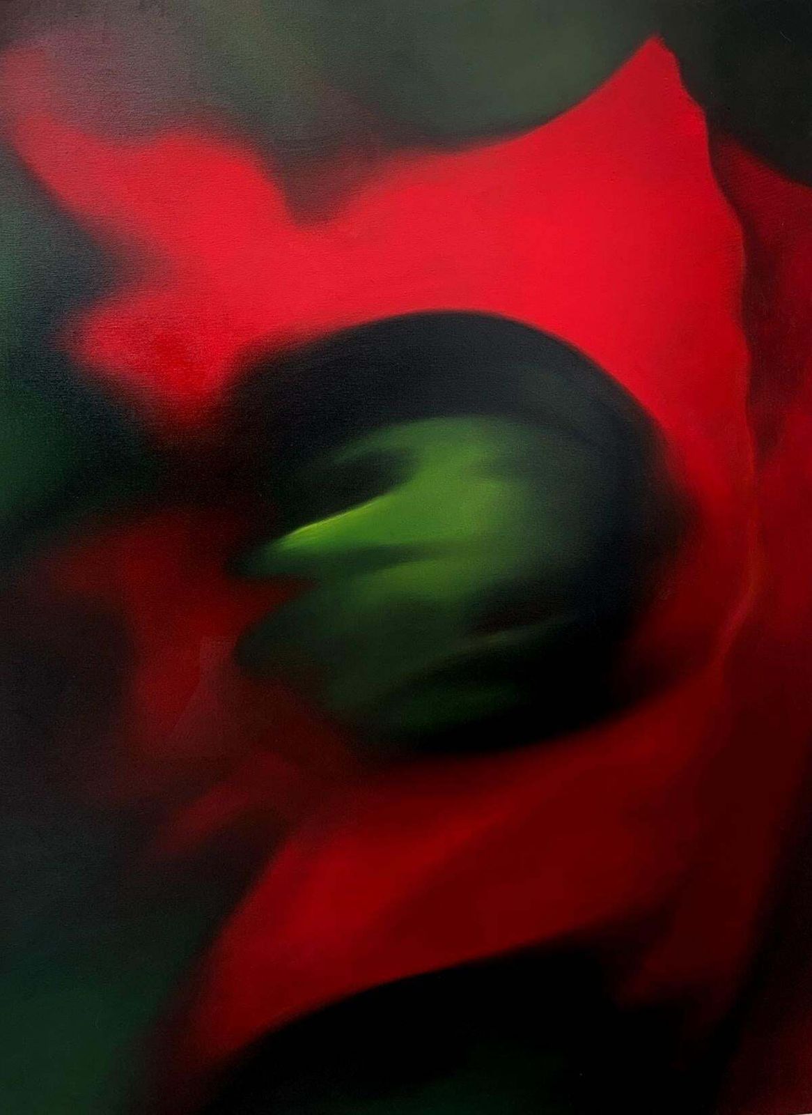 Klaudia Latauntitled. Contemporary Oil Abstract Painting By Polish Young Artist2022