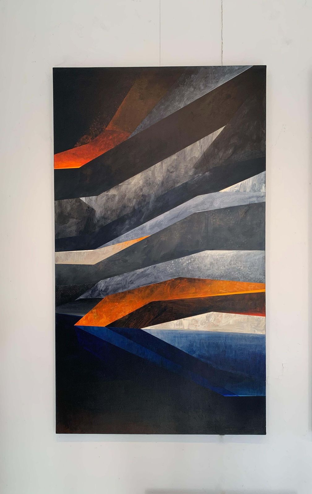 Sergiusz Powałkawyżni Wielki Furkotny Staw 14   Painting, Bright Colors, Abstract Landscape2021 photo furniture